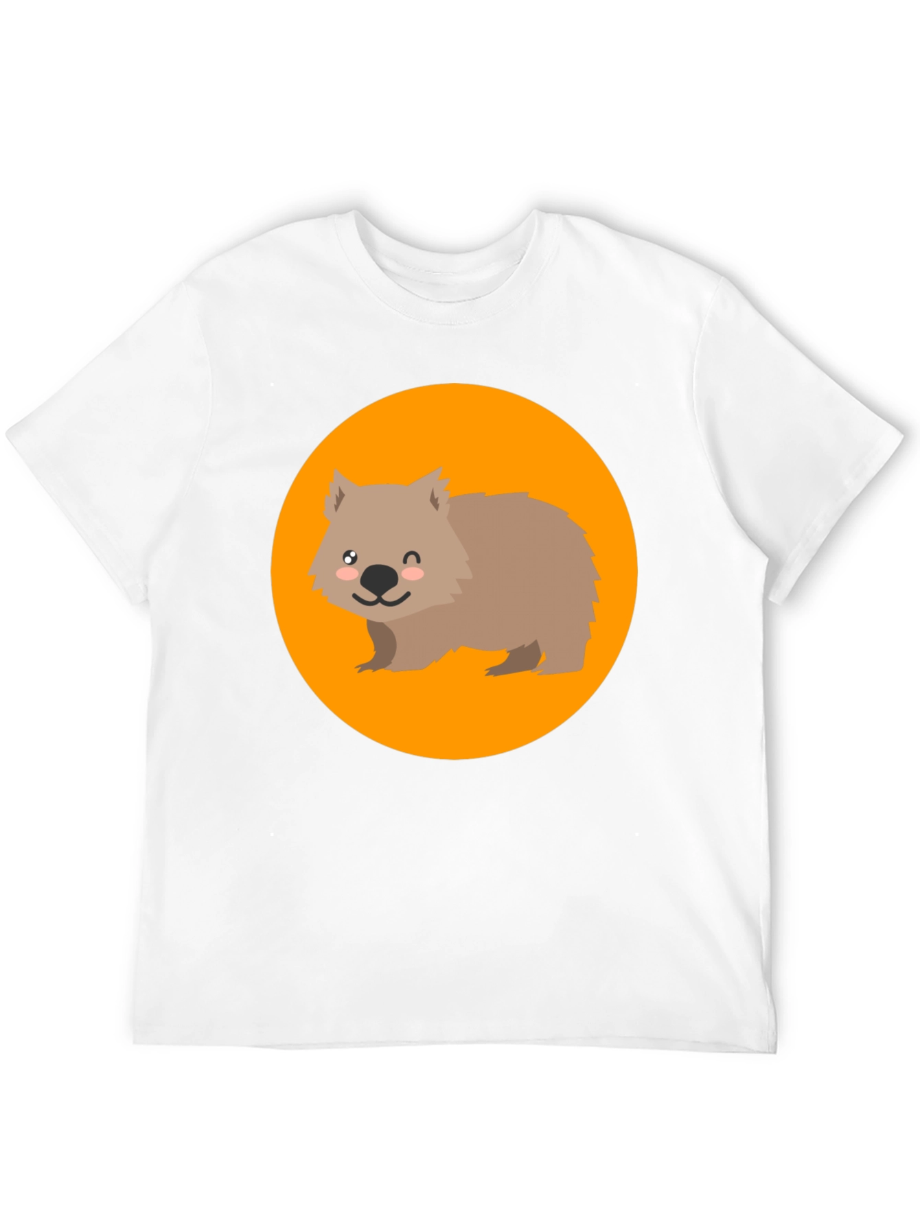 Wombat Graphic Tee - Cute Animal Design T-Shirt