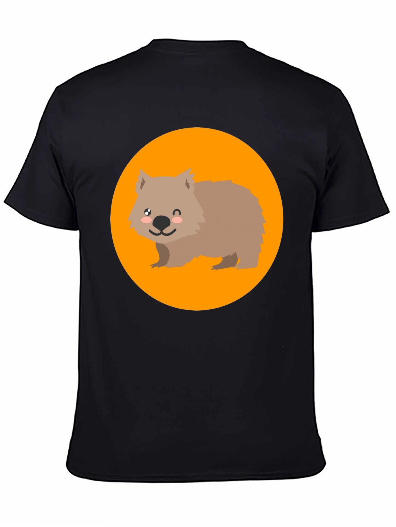 Wombat Graphic Tee - Cute Animal Design T-Shirt