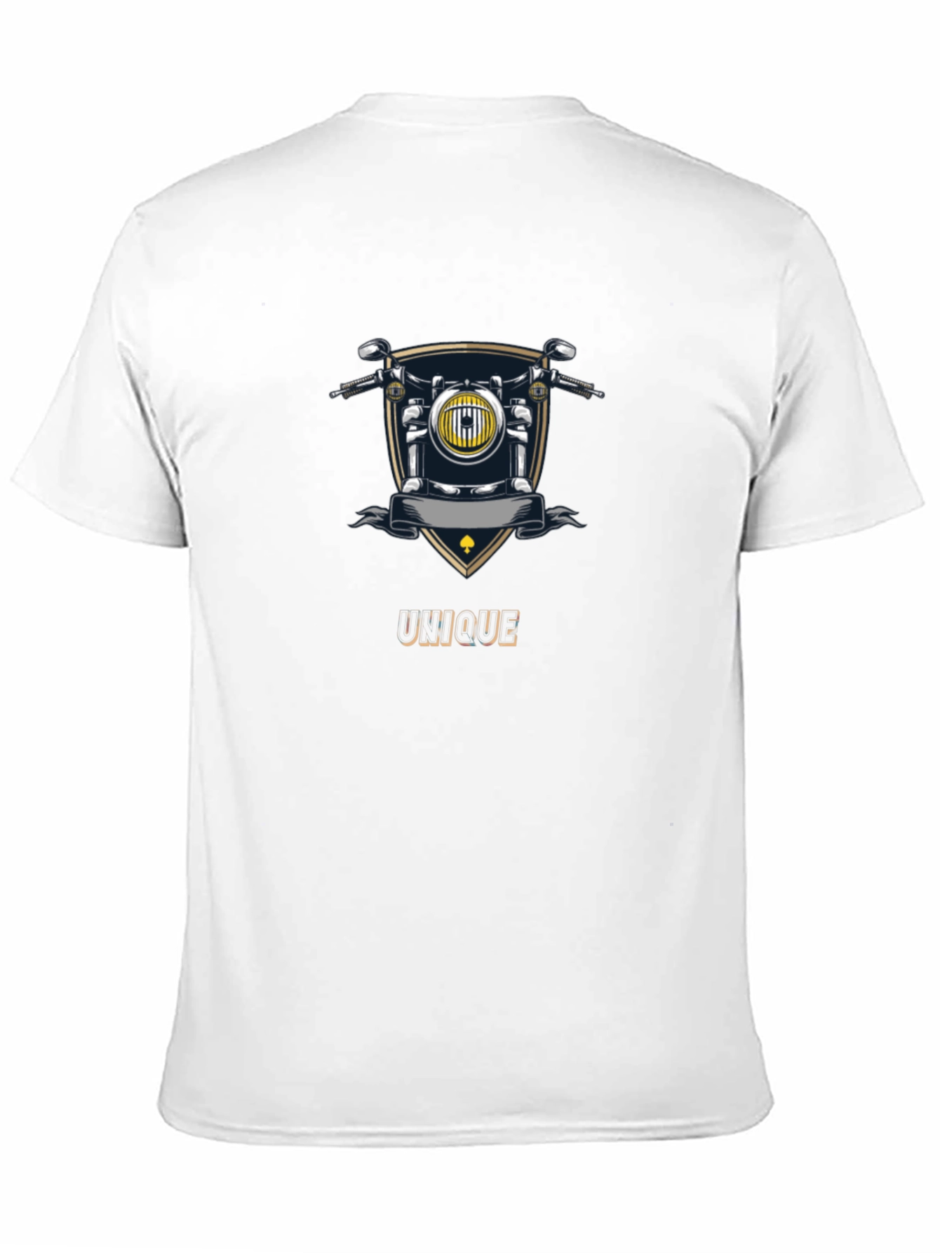 Unique Motorcycle Graphic T-Shirt