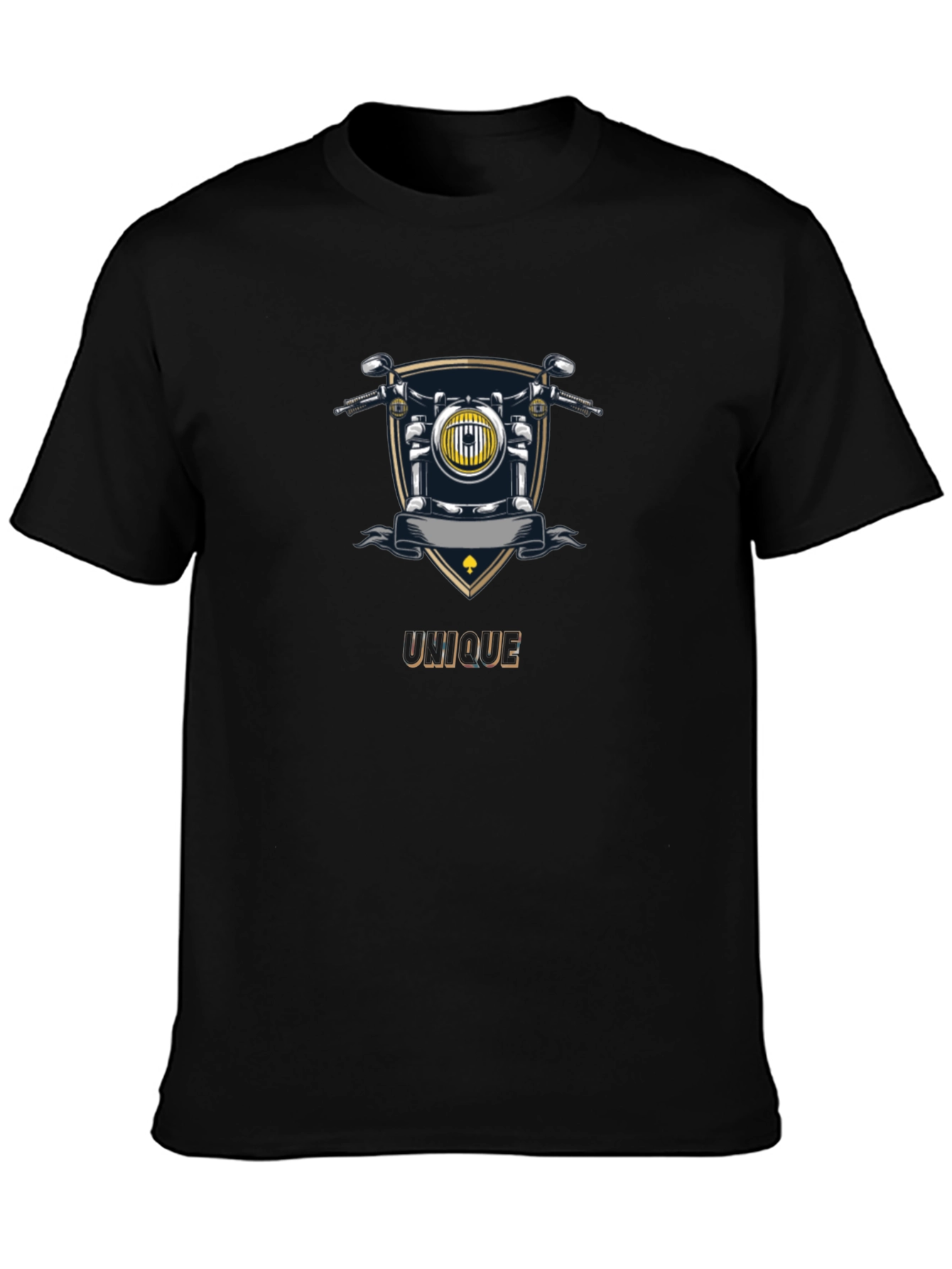 Unique Motorcycle Graphic T-Shirt