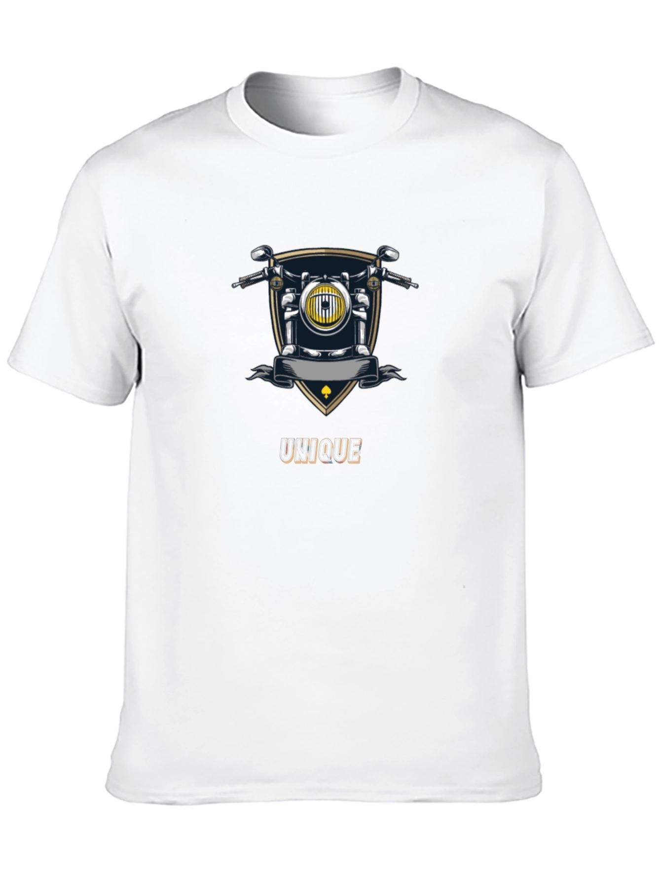 Unique Motorcycle Graphic T-Shirt