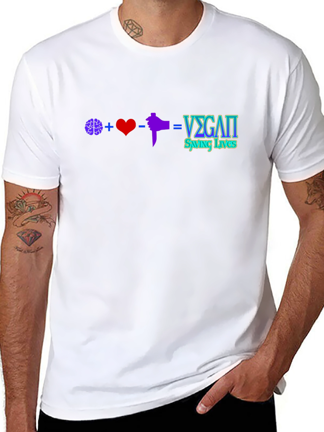 Vegan Formula Black T-Shirt