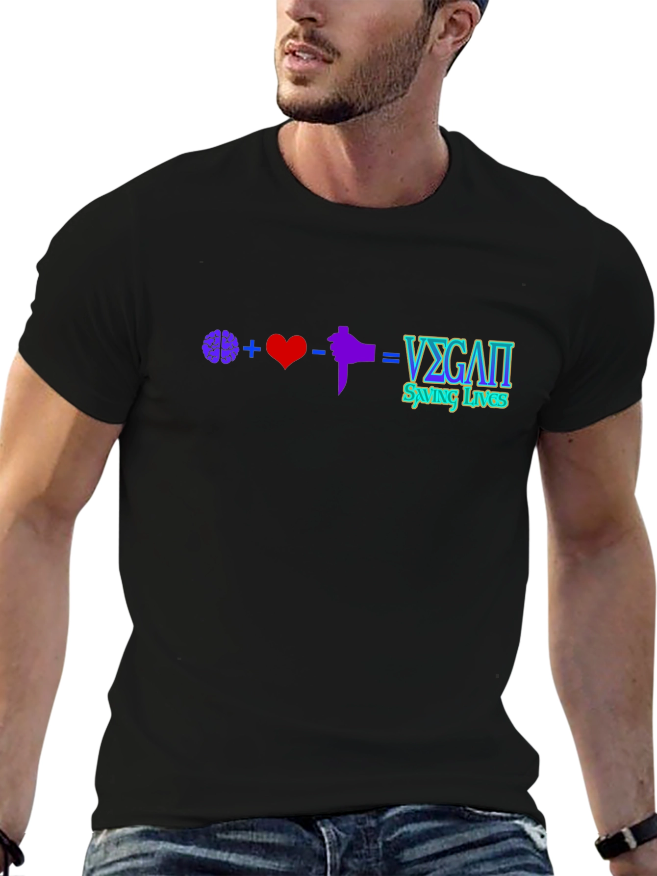 Vegan Formula Black T-Shirt