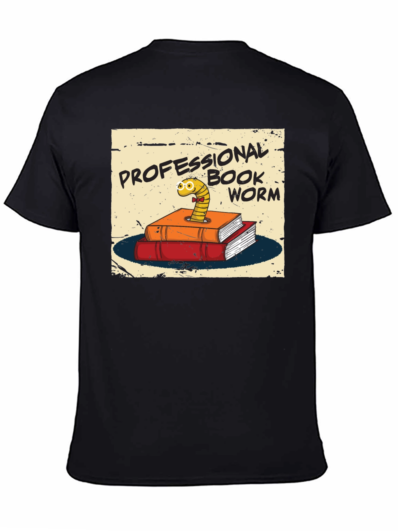 Professional Bookworm T-Shirt - Novelty Tee