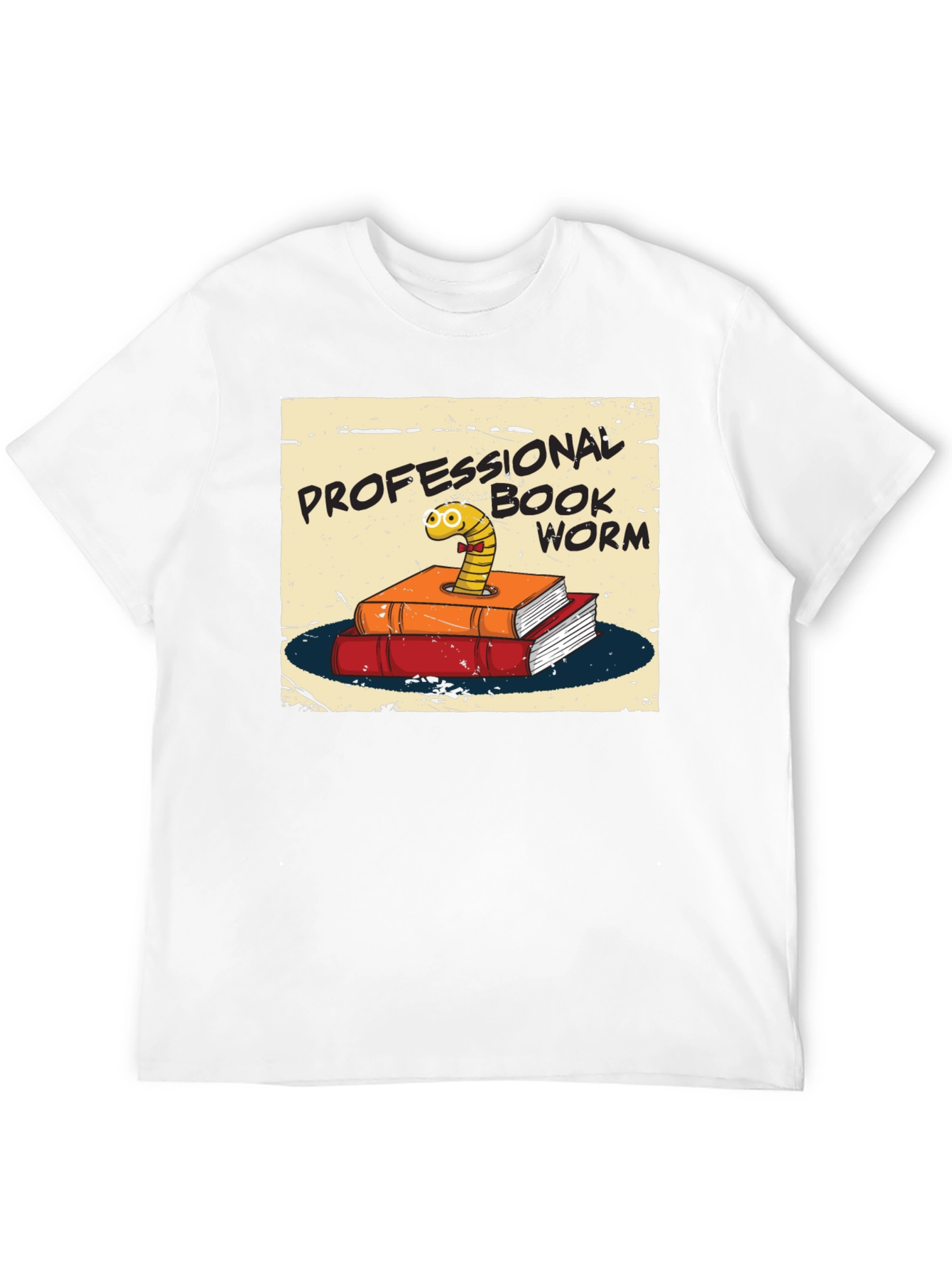 Professional Bookworm T-Shirt - Novelty Tee