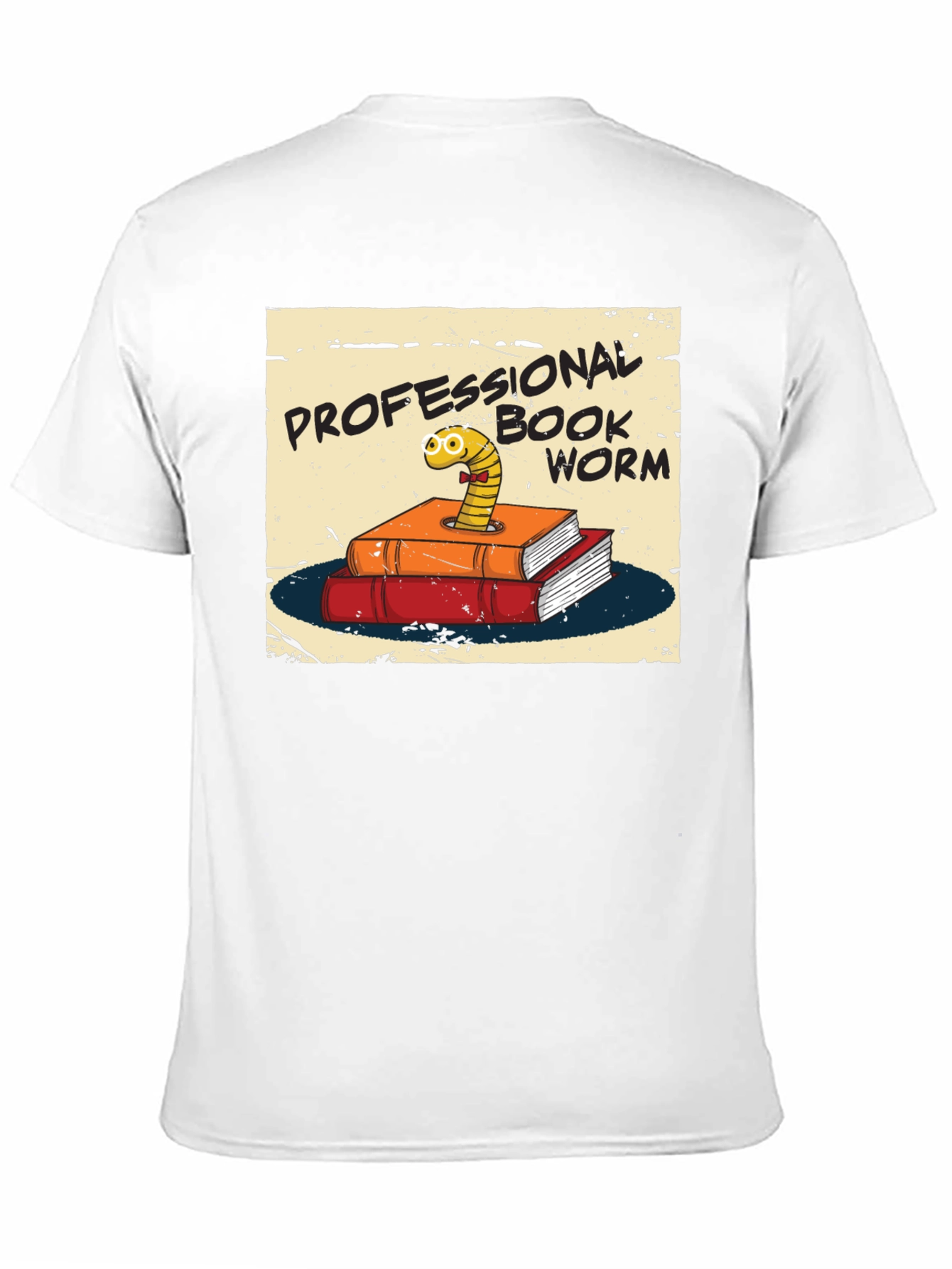 Professional Bookworm T-Shirt - Novelty Tee