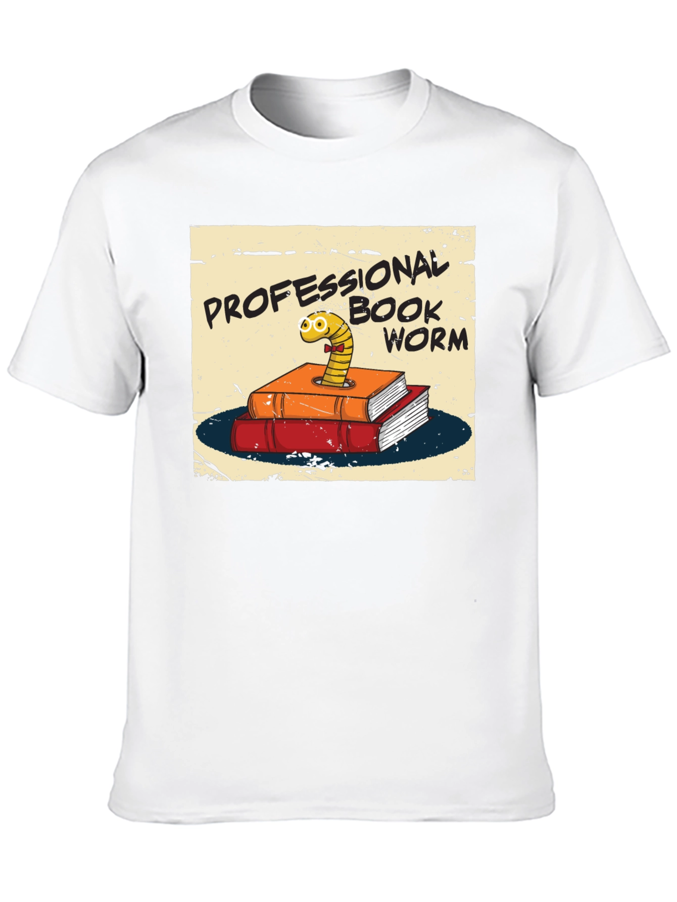 Professional Bookworm T-Shirt - Novelty Tee