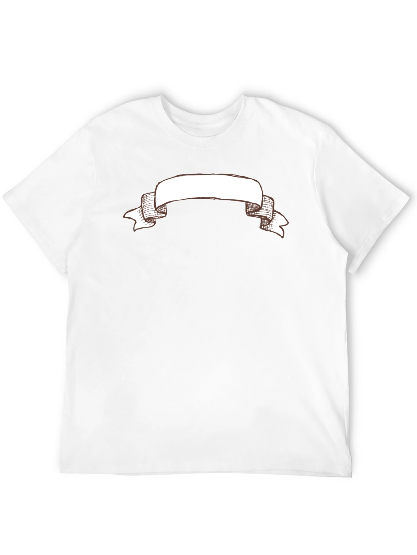 Blank Banner Graphic Tee - Black