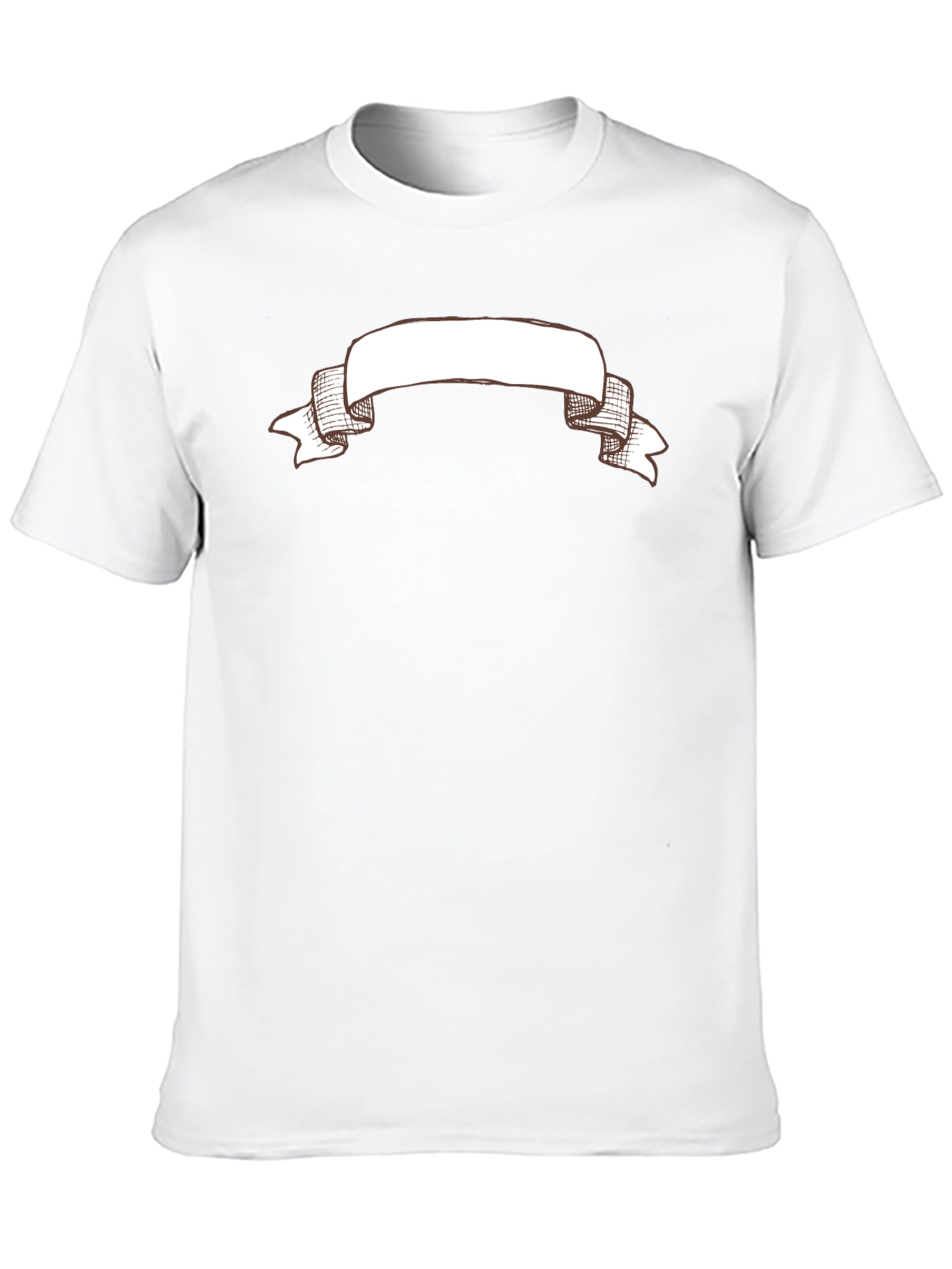 Blank Banner Graphic Tee - Black