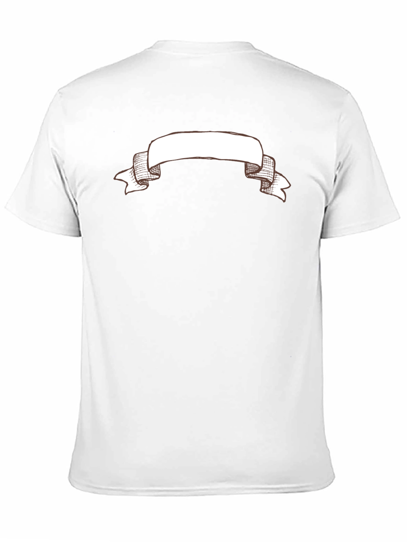 Blank Banner Graphic Tee - Black