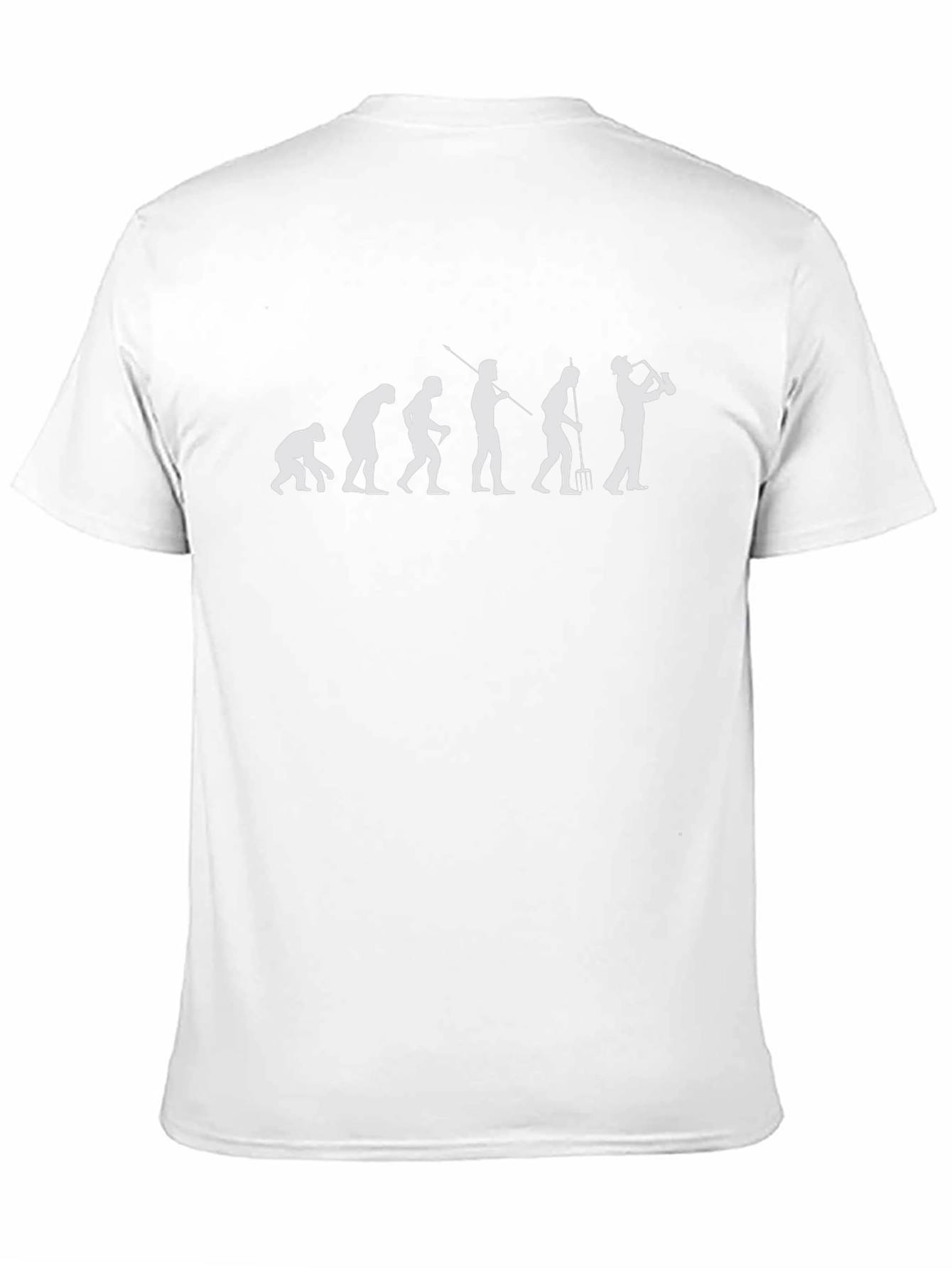 Evolution of Man to Golfer Black T-Shirt