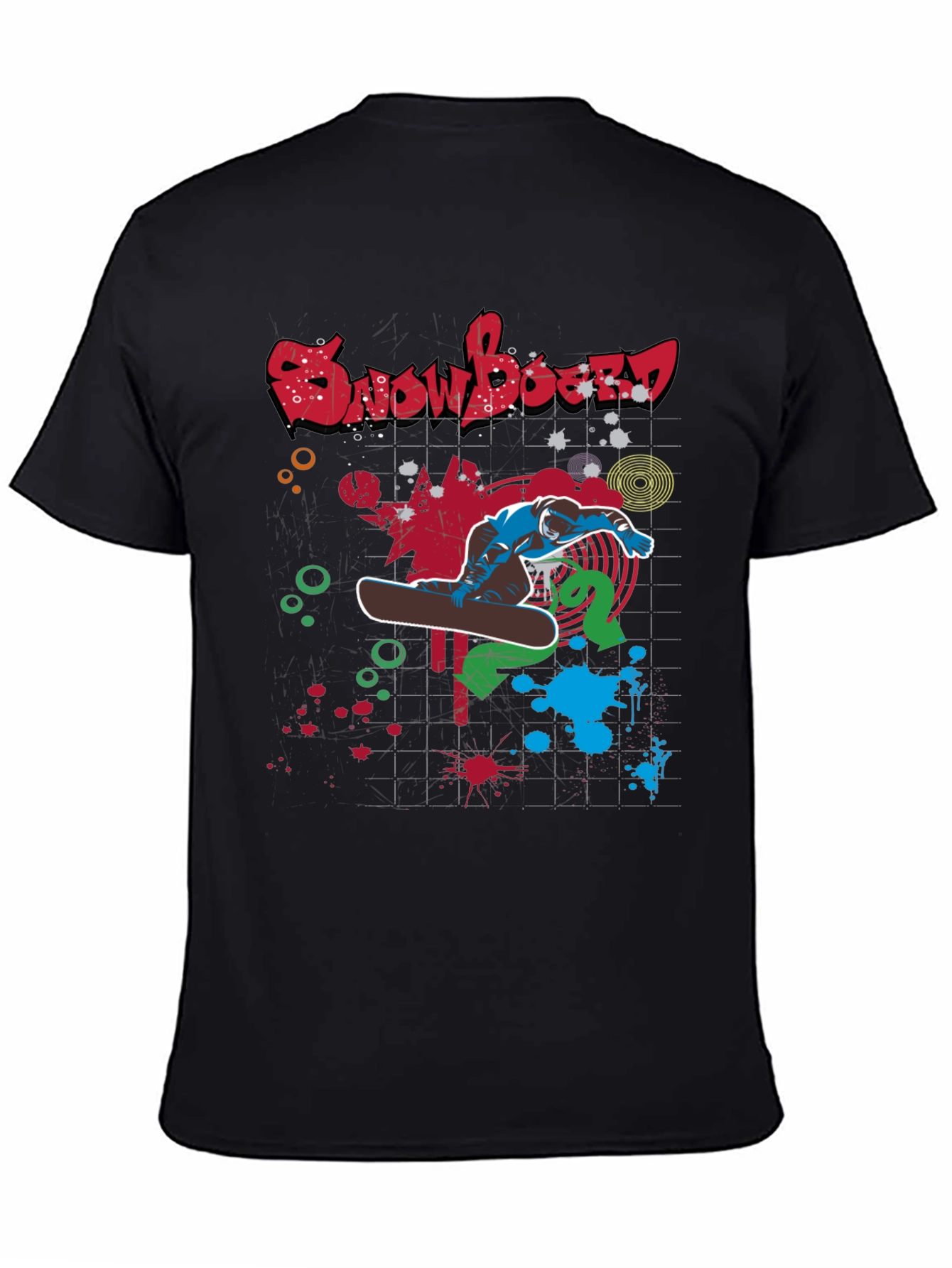 Snowboard Graphic Tee - Cool Streetwear Style
