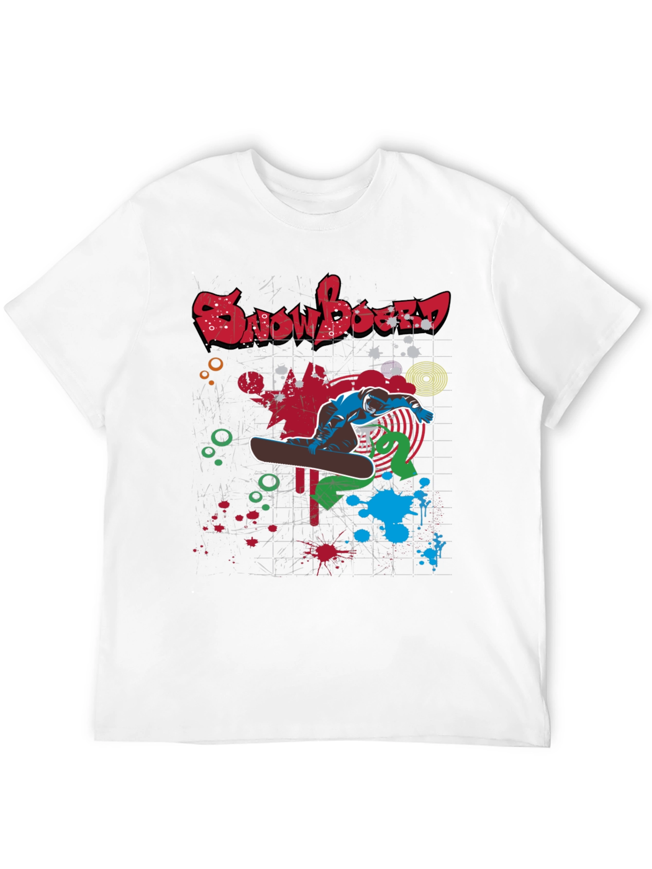 Snowboard Graphic Tee - Cool Streetwear Style