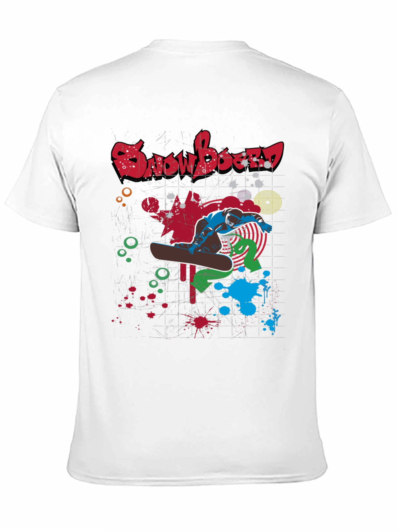 Snowboard Graphic Tee - Cool Streetwear Style
