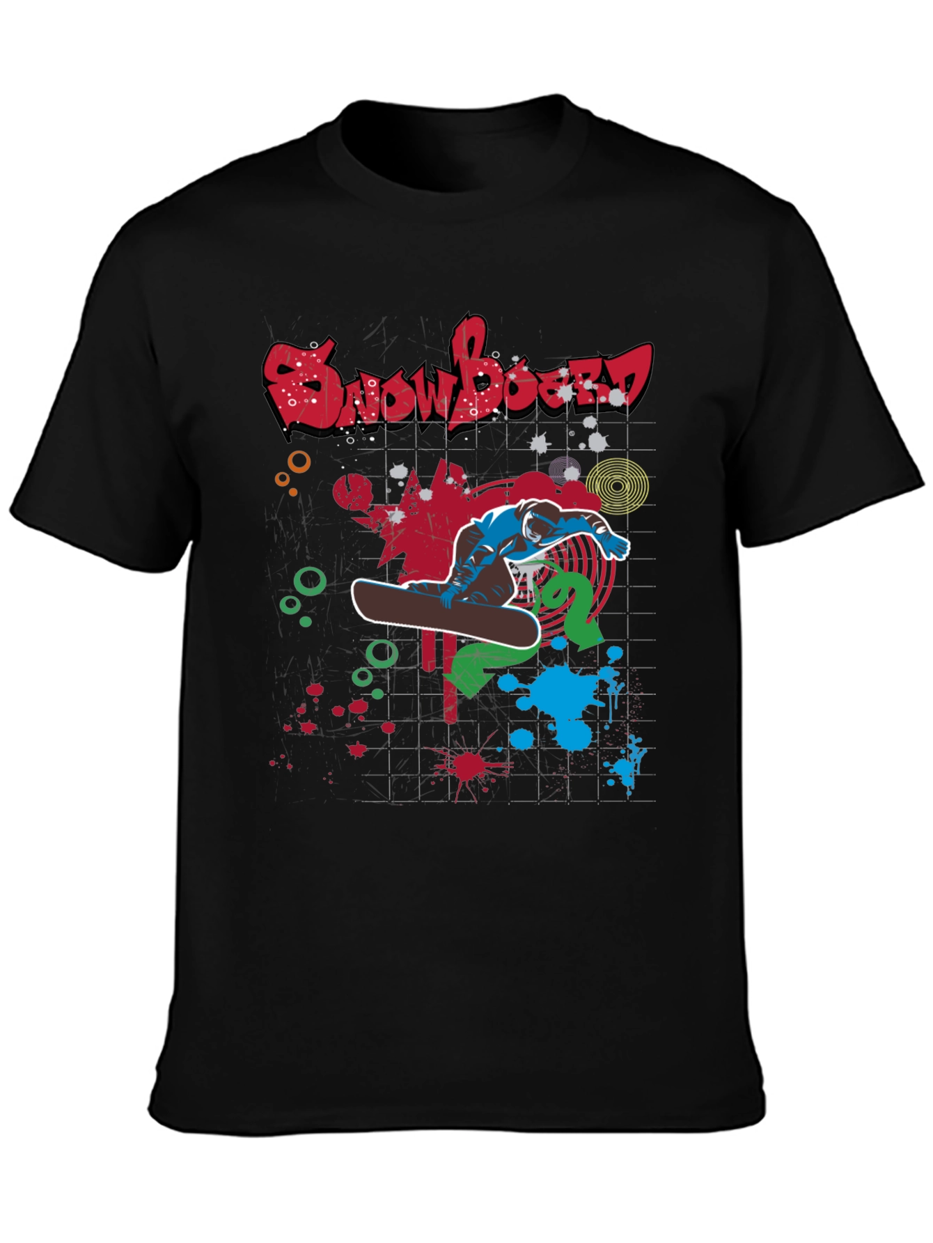 Snowboard Graphic Tee - Cool Streetwear Style