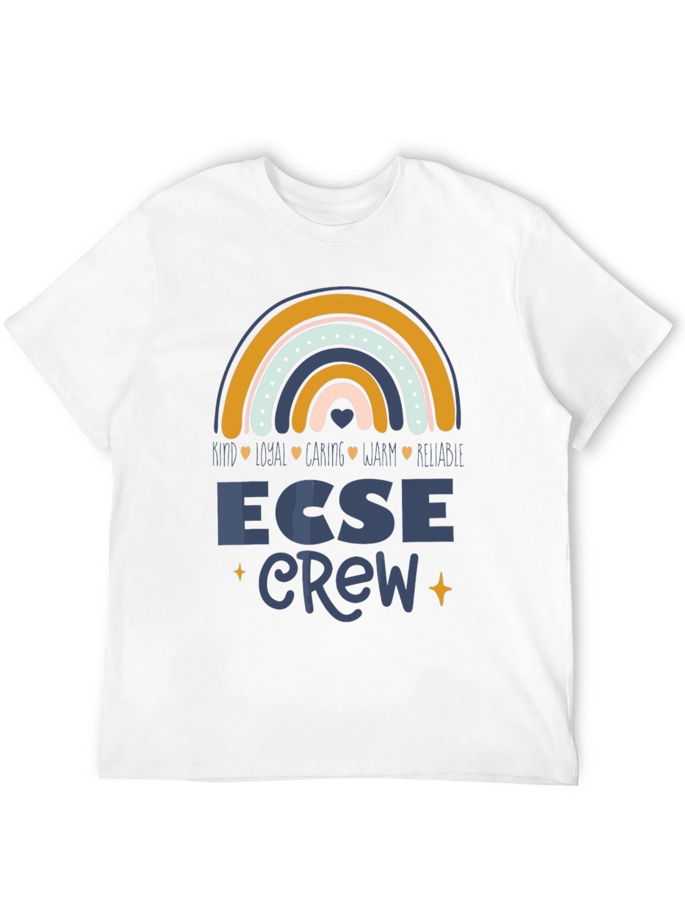 ECSE Crew Rainbow Graphic Tee