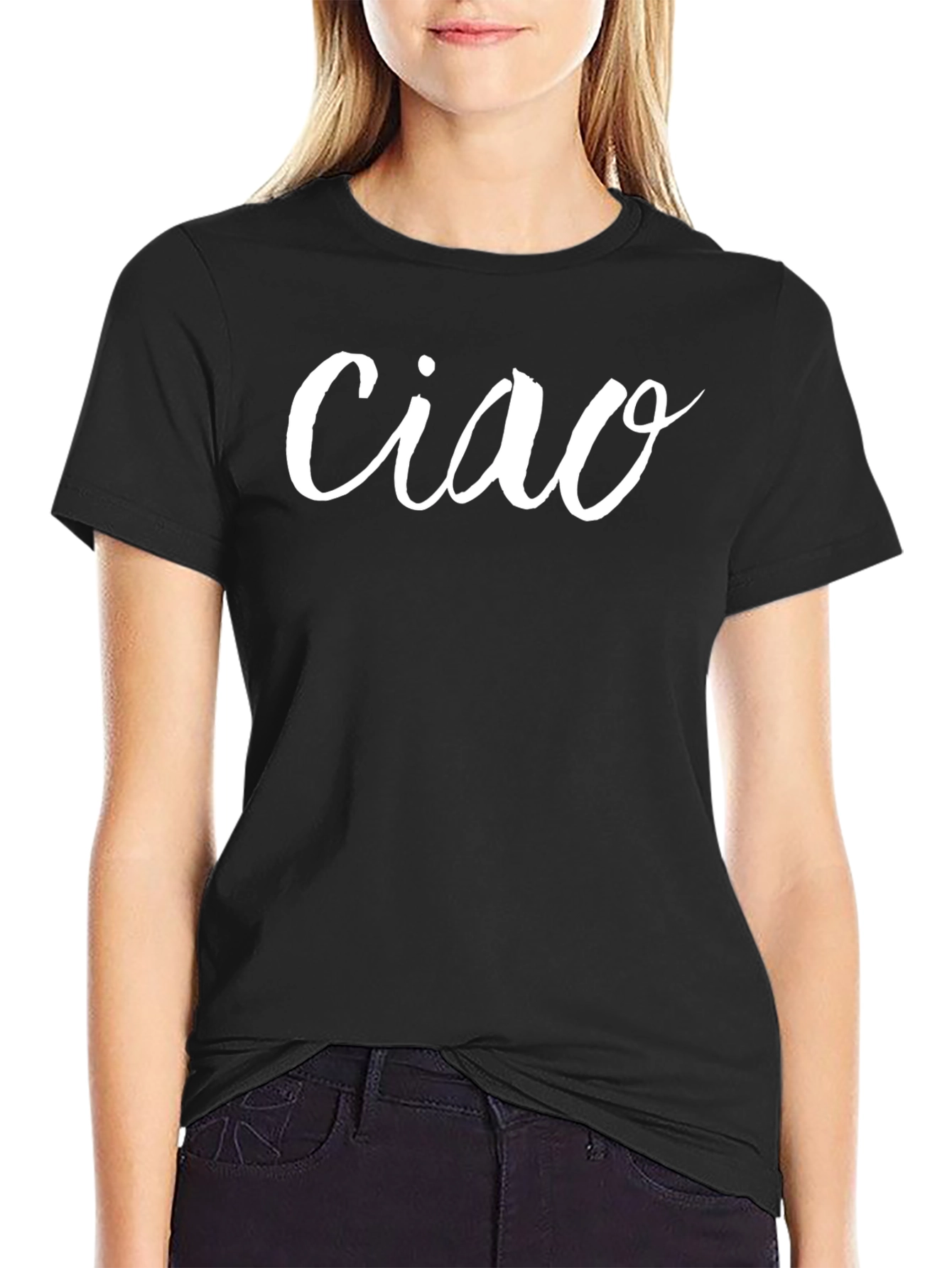 Ciao Graphic Tee - Stylish Italian Goodbye T-Shirt