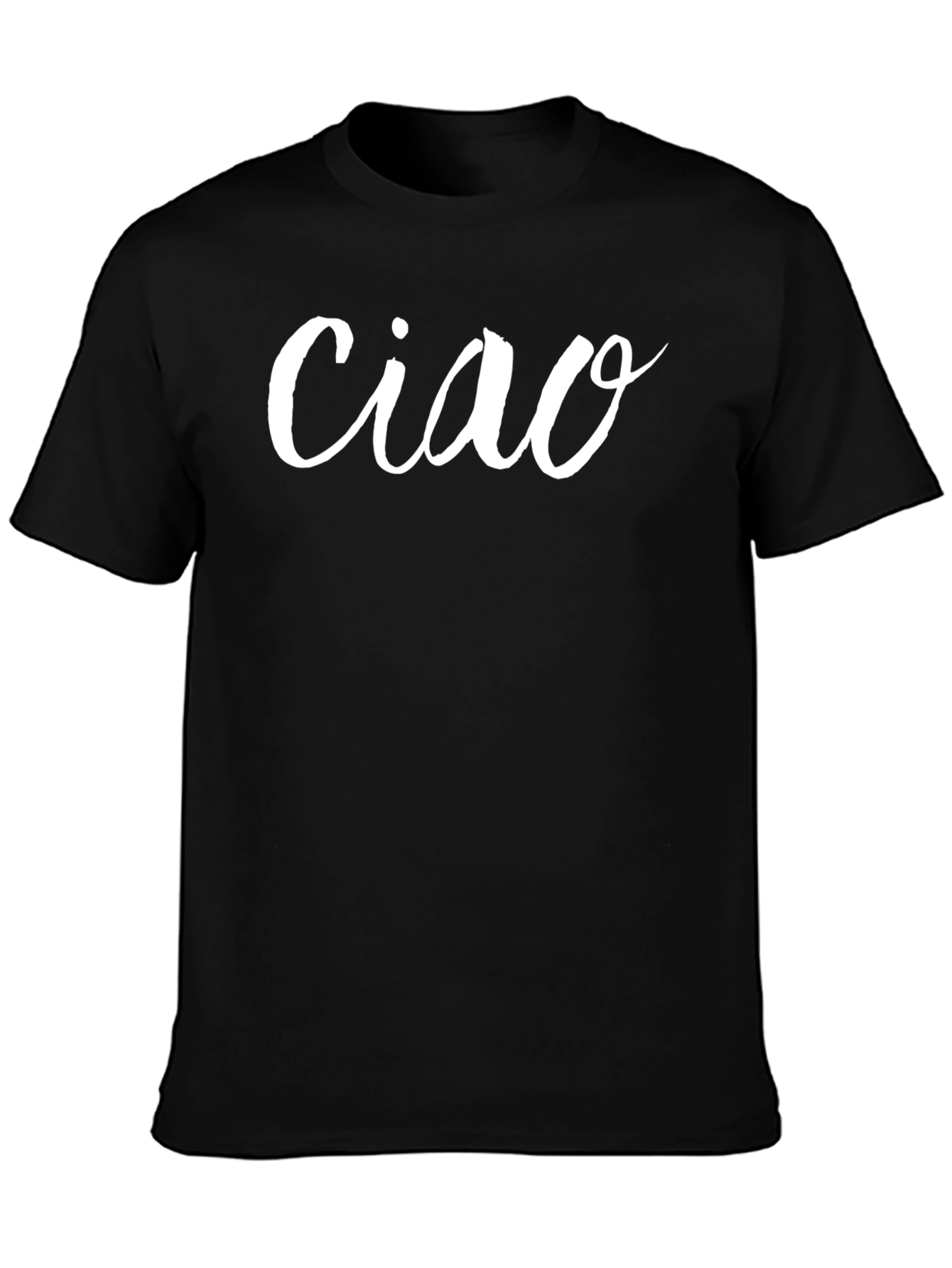 Ciao Graphic Tee - Stylish Italian Goodbye T-Shirt