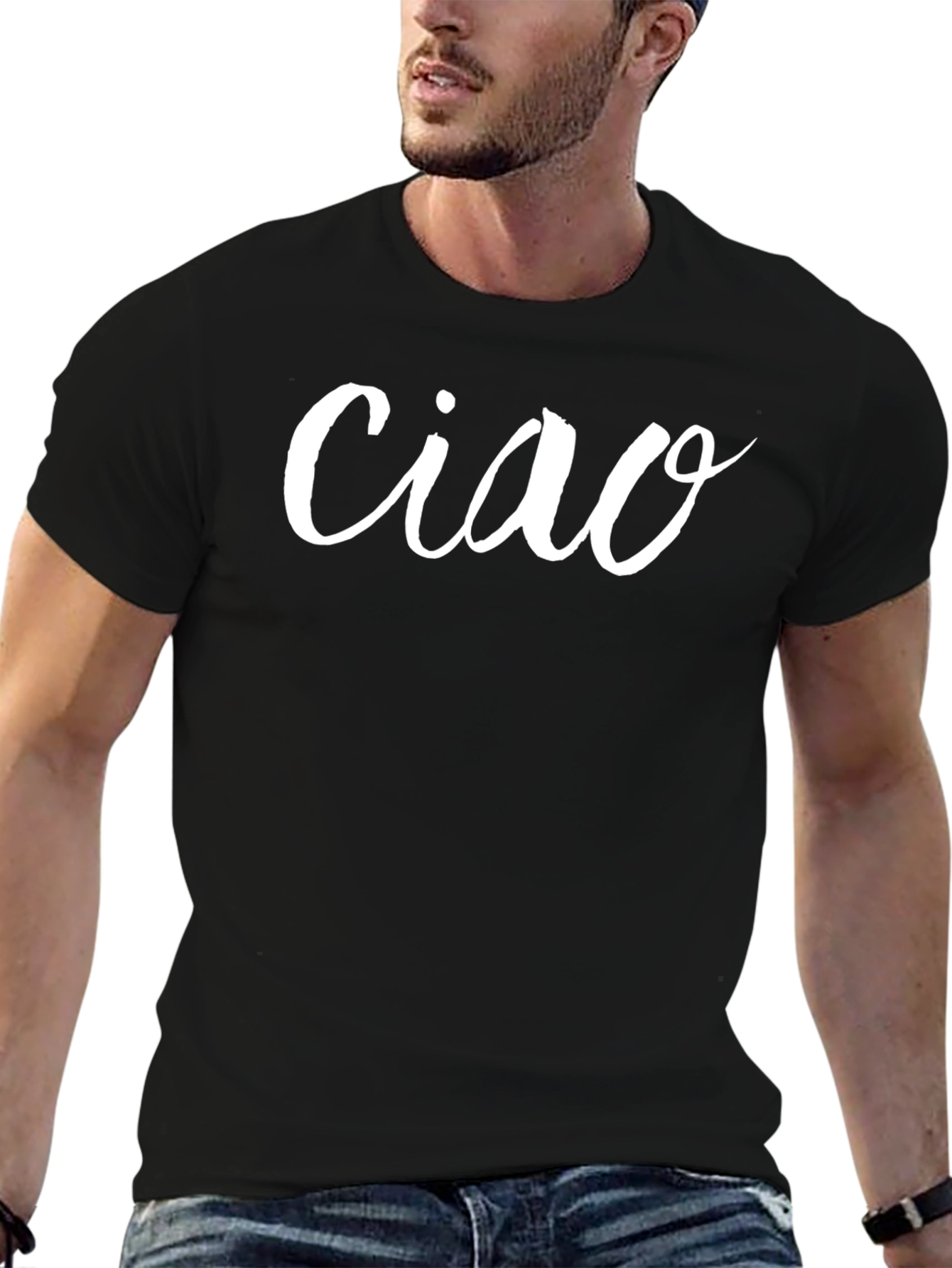 Ciao Graphic Tee - Stylish Italian Goodbye T-Shirt