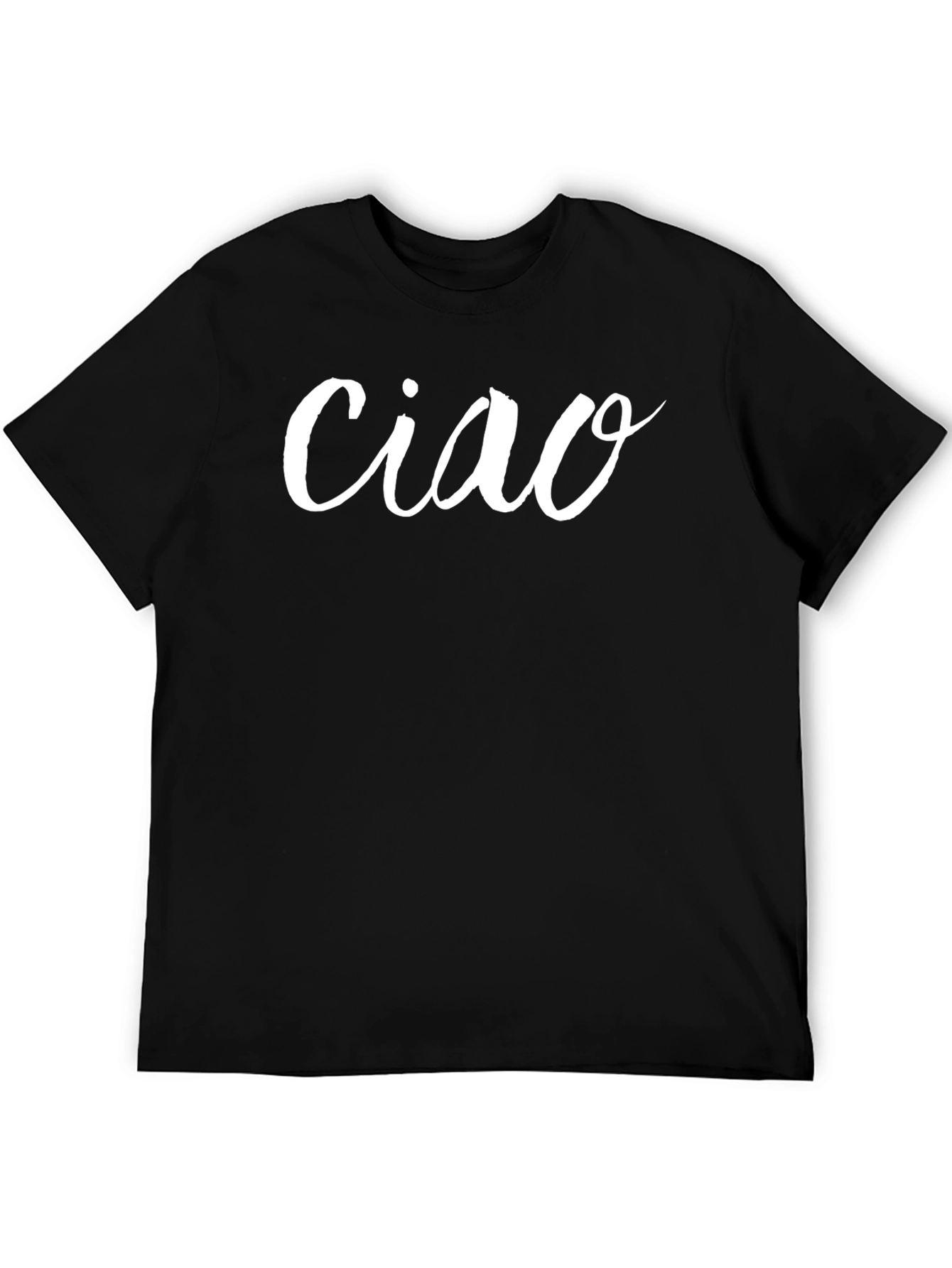 Ciao Graphic Tee - Stylish Italian Goodbye T-Shirt