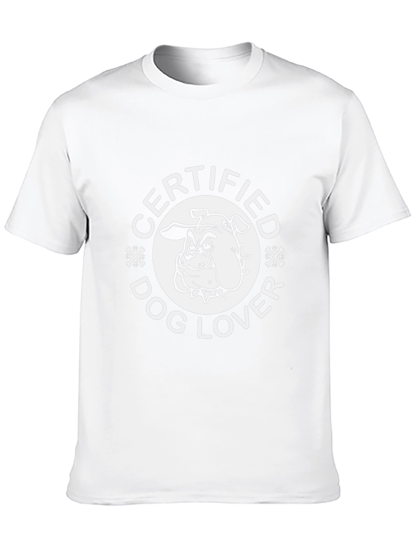 Certified Dog Lover Black T-Shirt