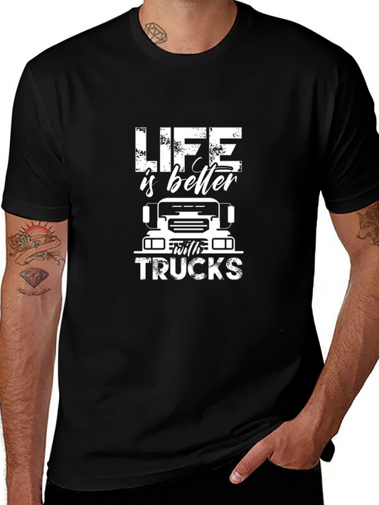 Life Is Better With Trucks Graphic Tee