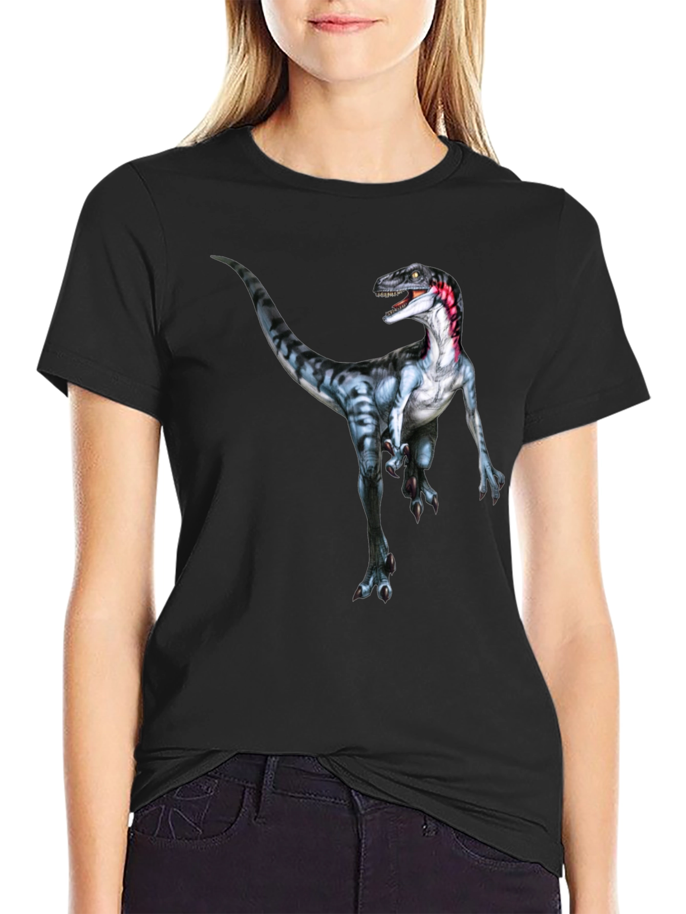 Dinosaur Graphic Print T-Shirt