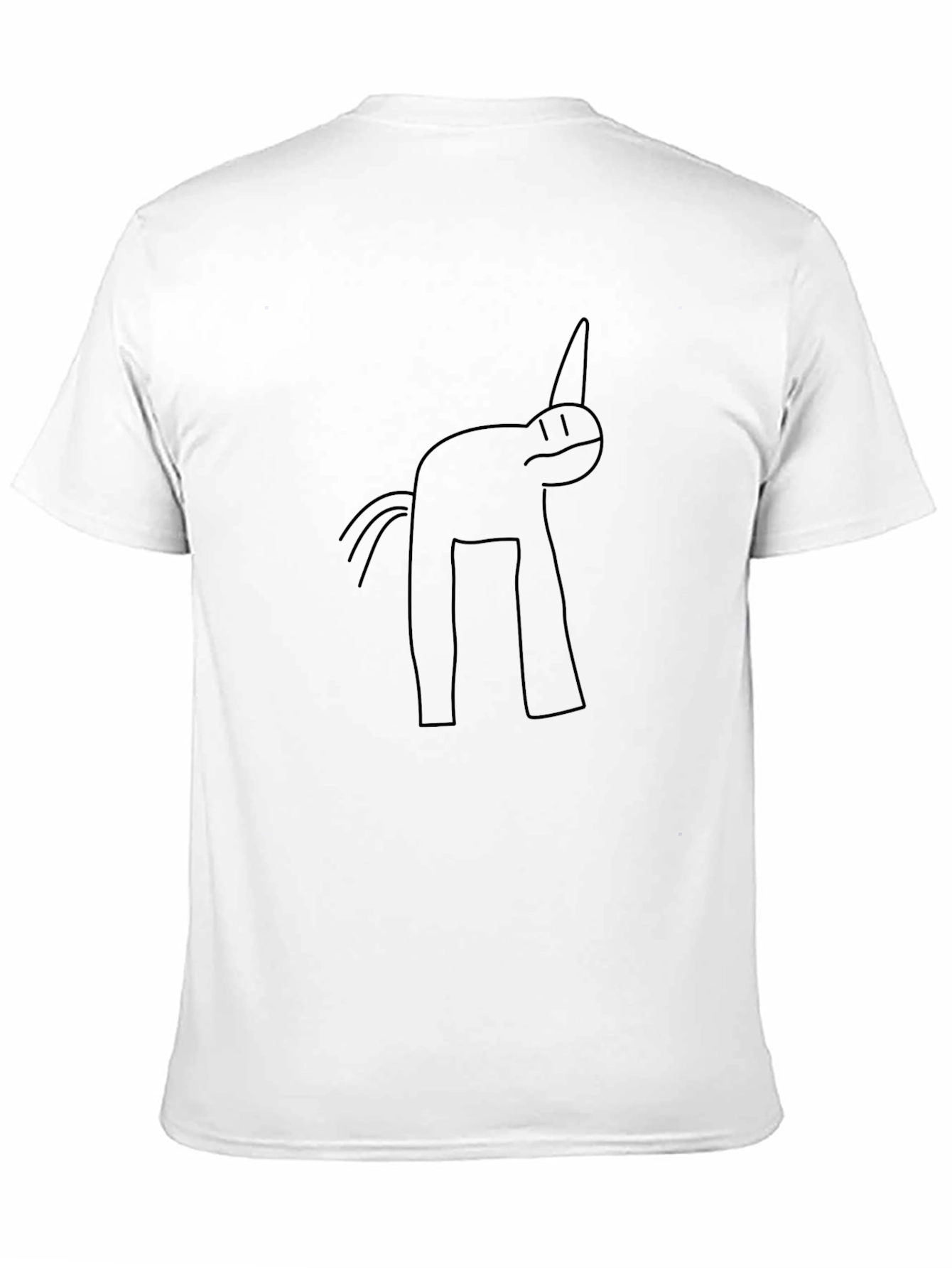Unicorn Graphic Black T-Shirt