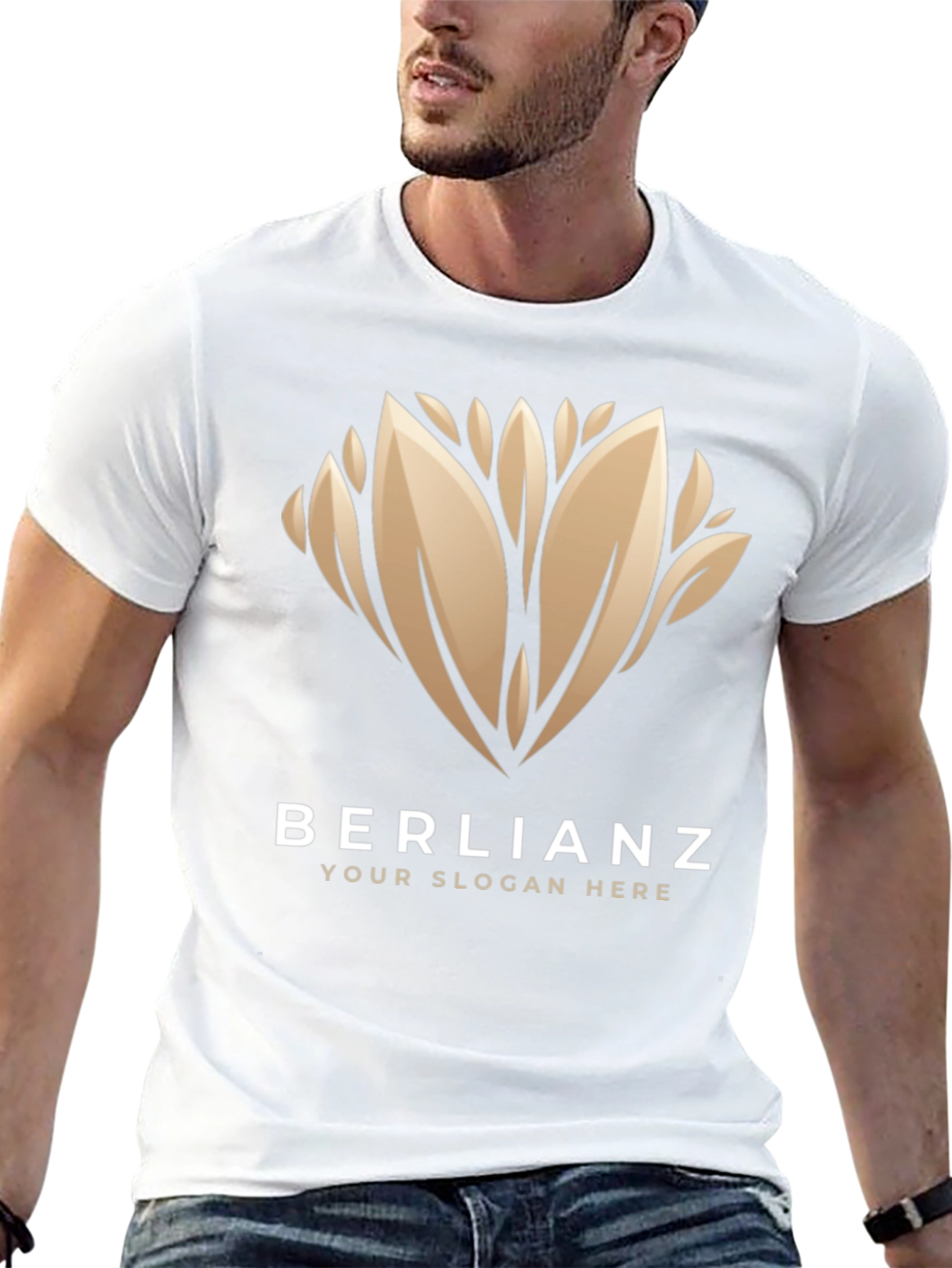 Elegant BERLIANZ Black Graphic Tee