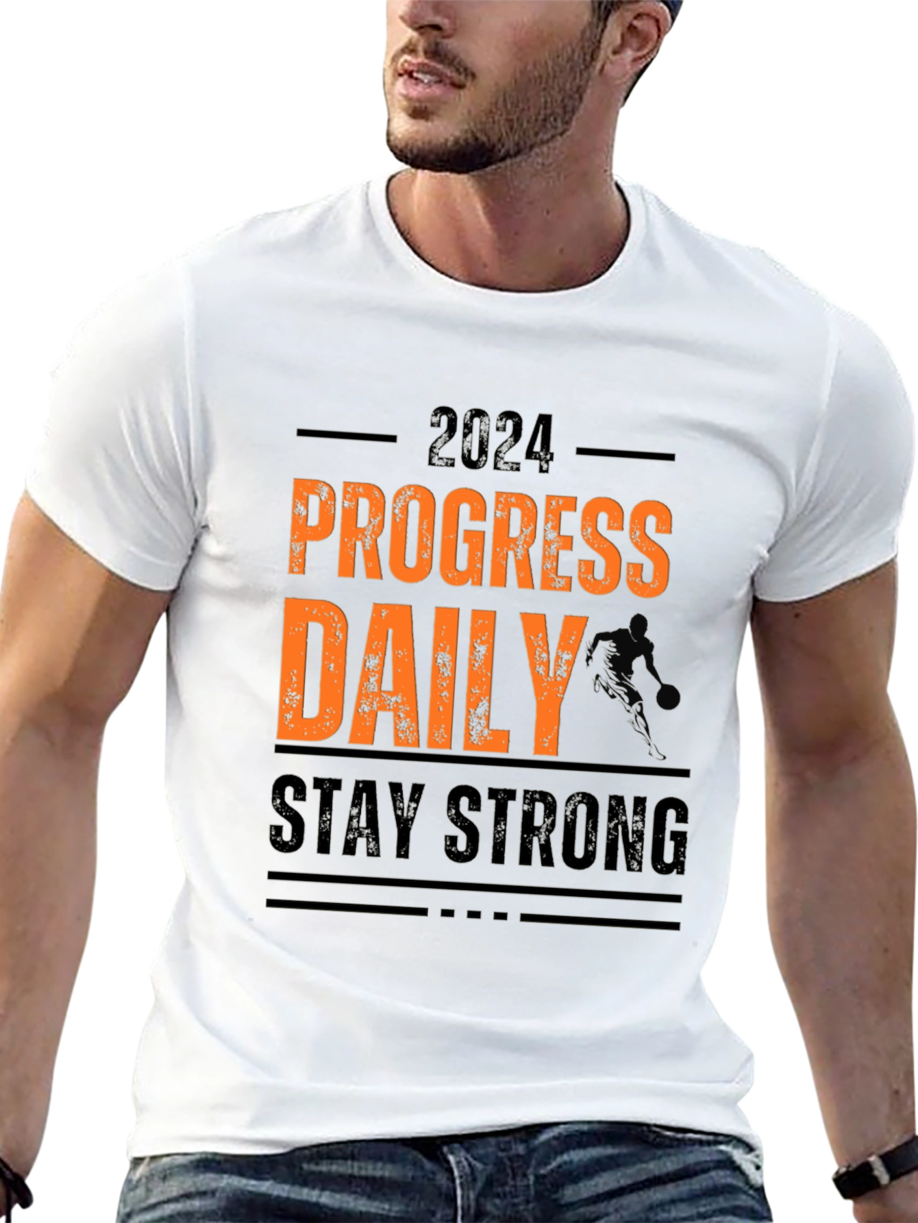 Progress Daily Stay Strong 2024 Graphic Tee