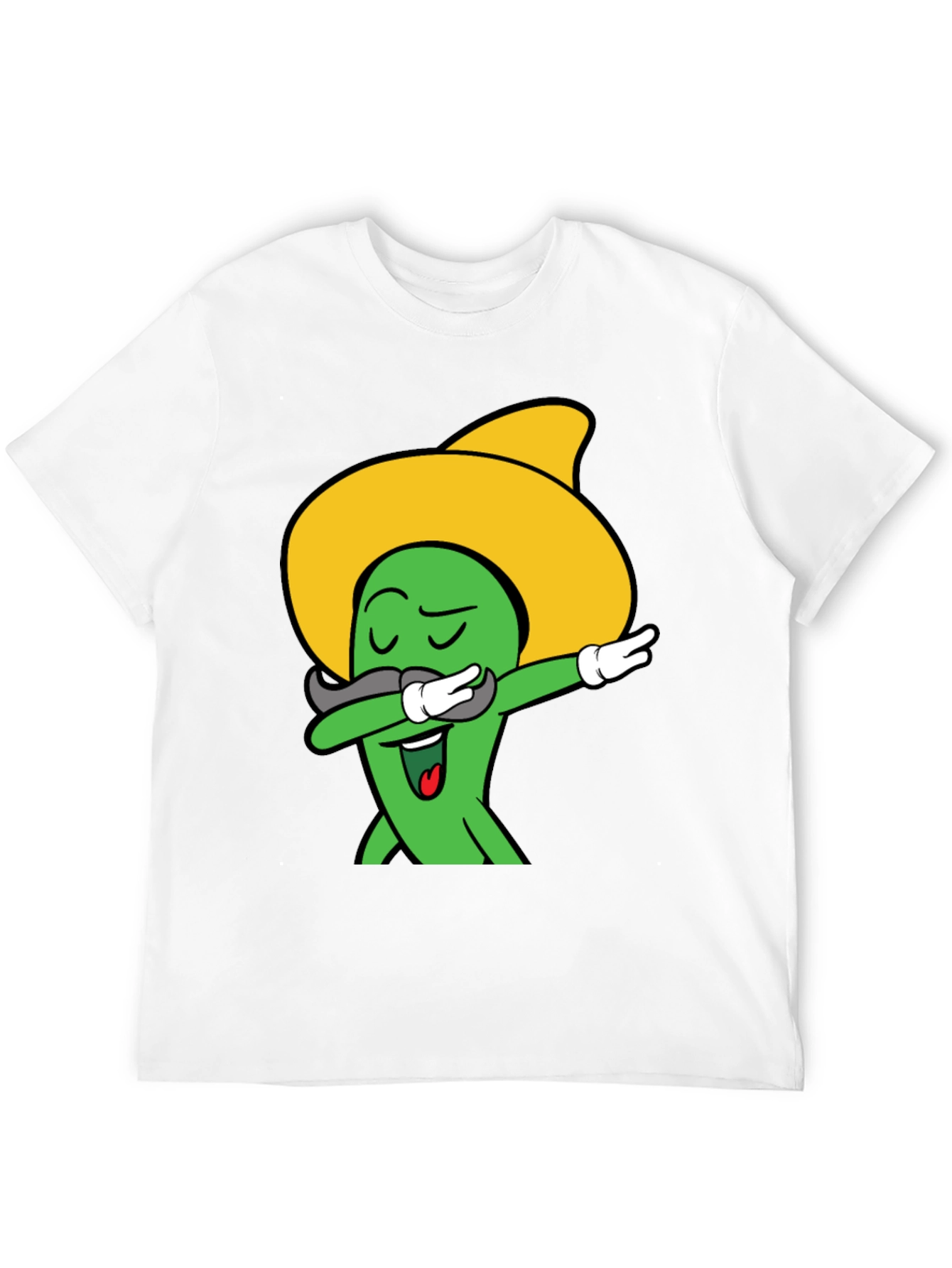 Funny Dabbing Jalapeno Black T-Shirt