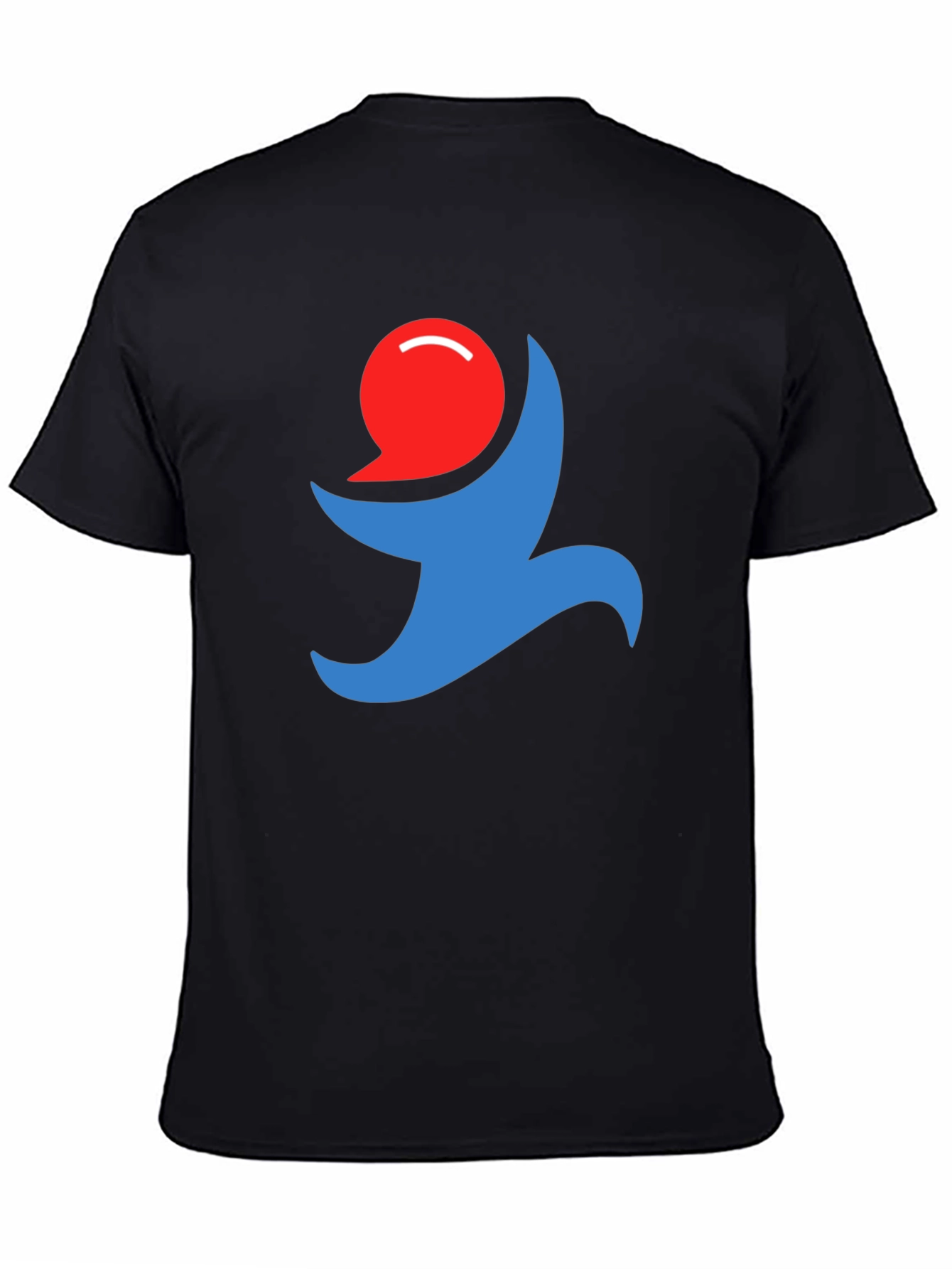 Abstract Logo Black T-Shirt