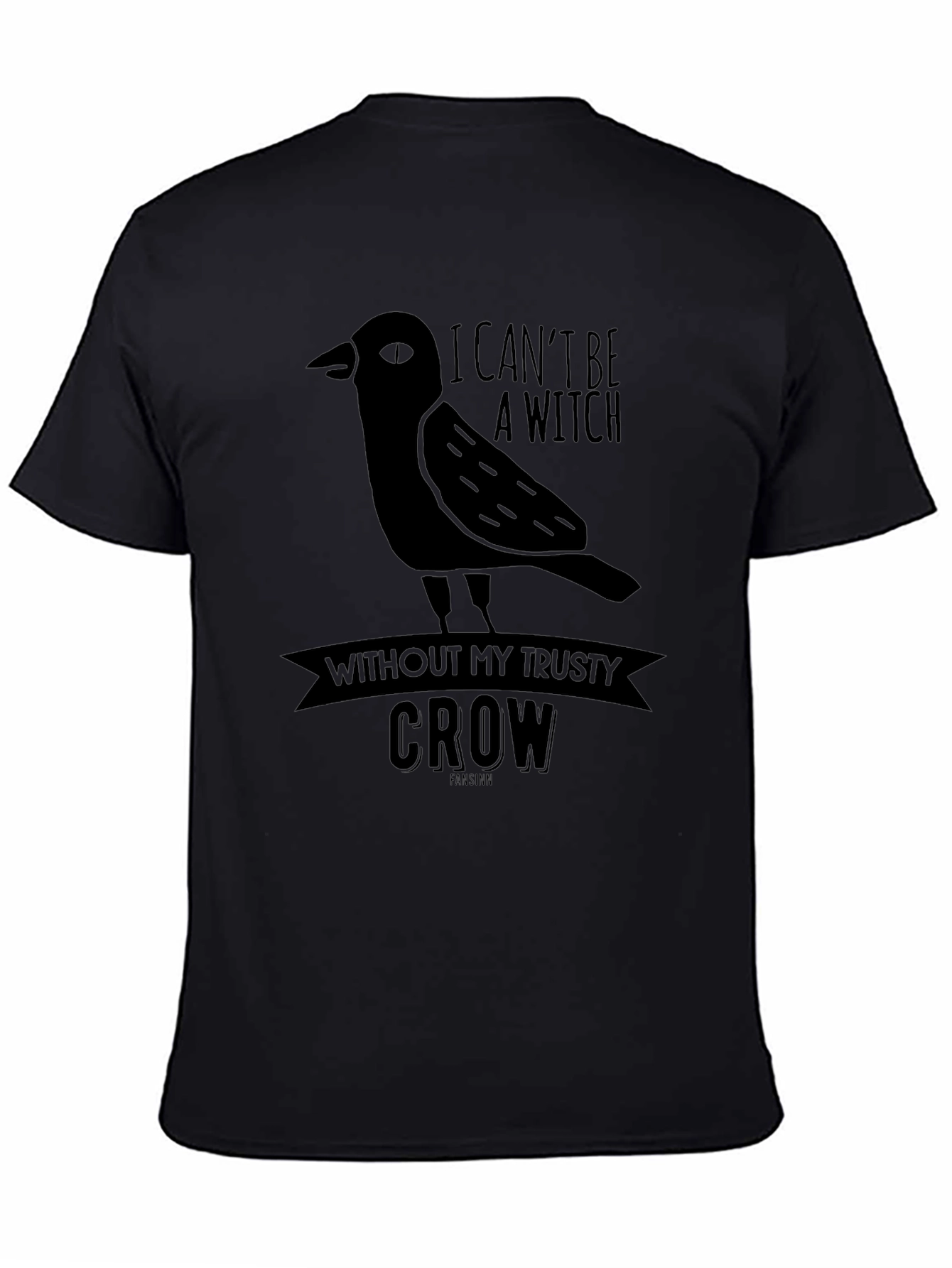 Trusty Crow Graphic Tee - Witch T-Shirt