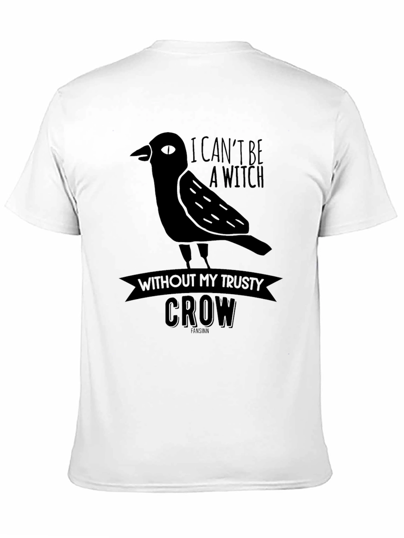Trusty Crow Graphic Tee - Witch T-Shirt