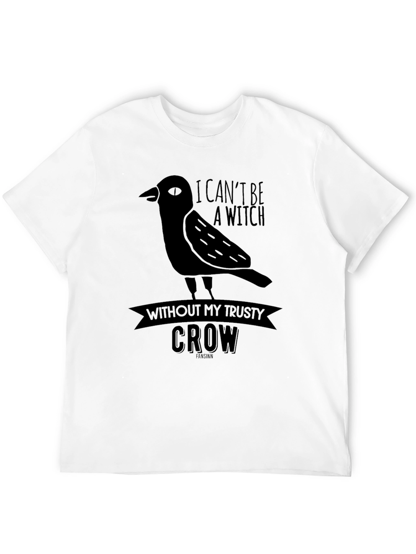 Trusty Crow Graphic Tee - Witch T-Shirt
