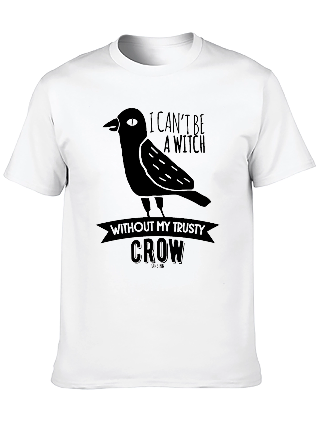 Trusty Crow Graphic Tee - Witch T-Shirt