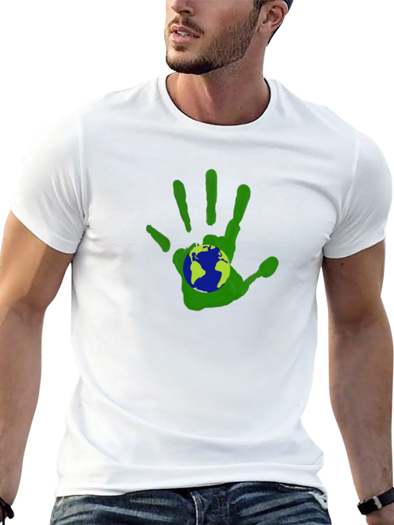 Eco Handprint Earth T-Shirt