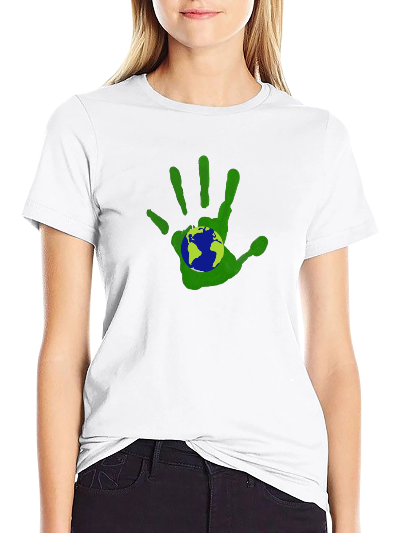 Eco Handprint Earth T-Shirt
