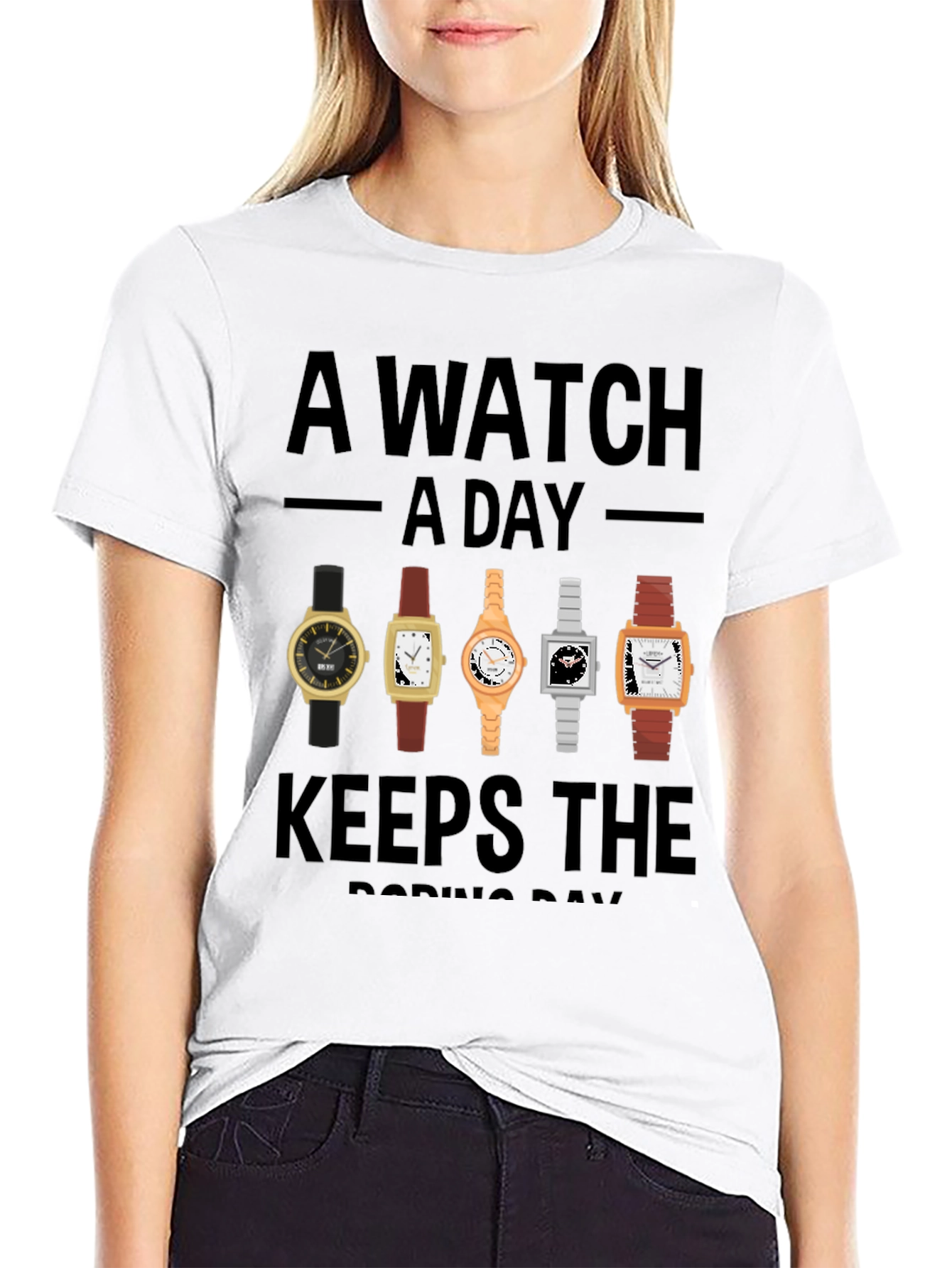 A Watch A Day Graphic Tee