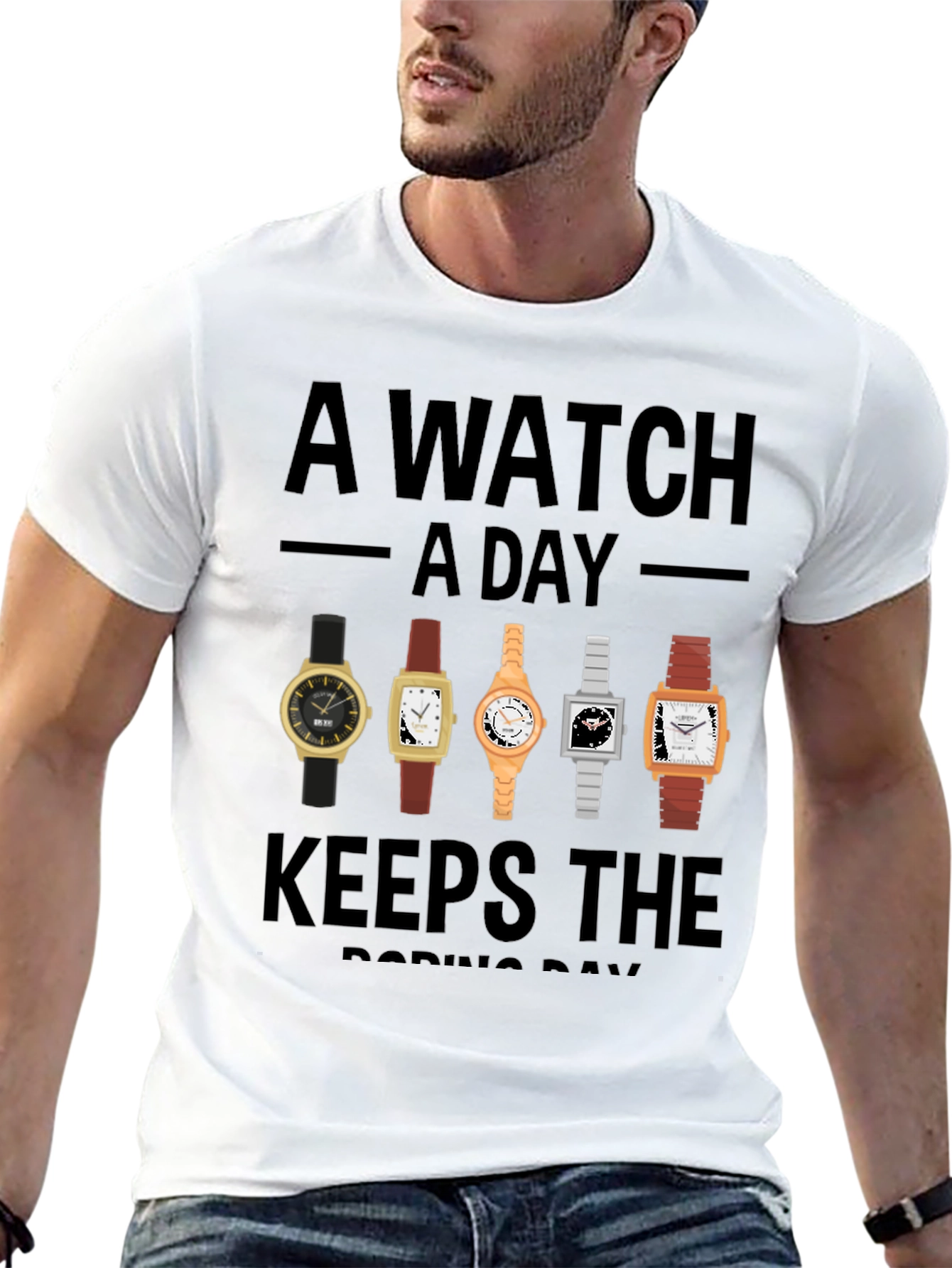 A Watch A Day Graphic Tee