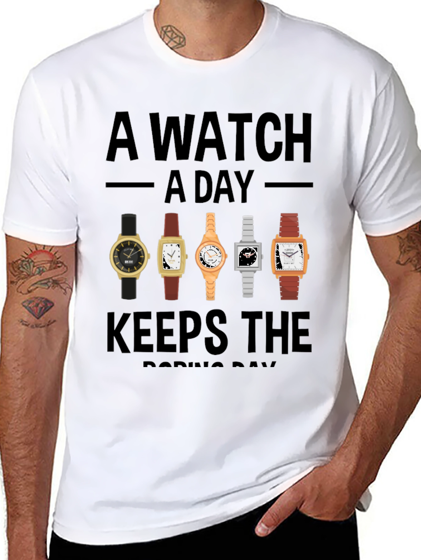 A Watch A Day Graphic Tee