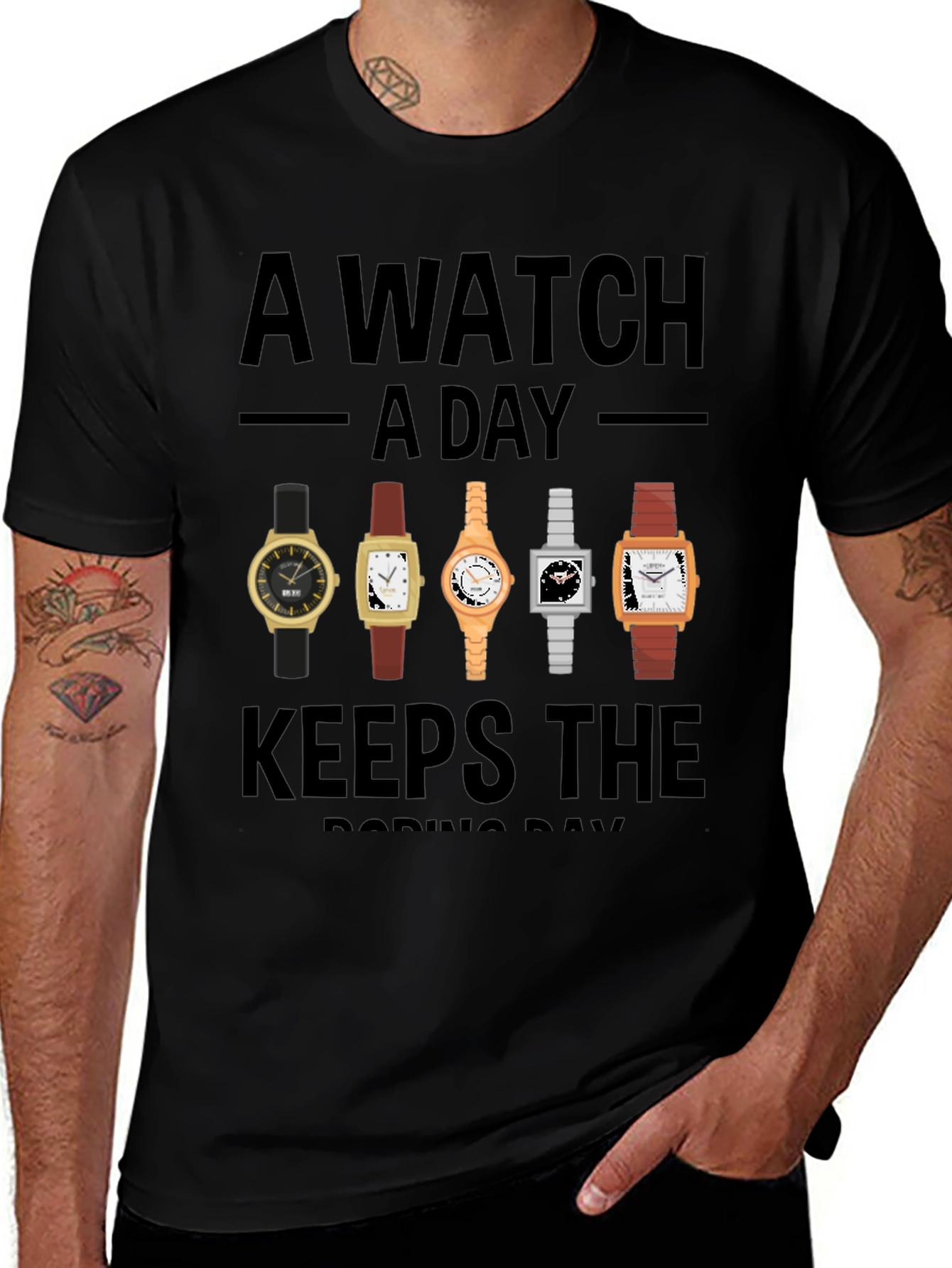 A Watch A Day Graphic Tee