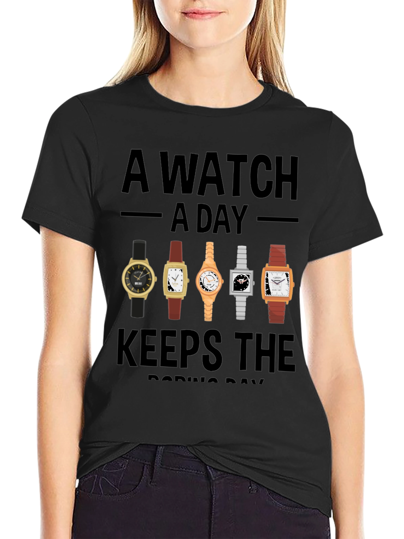A Watch A Day Graphic Tee
