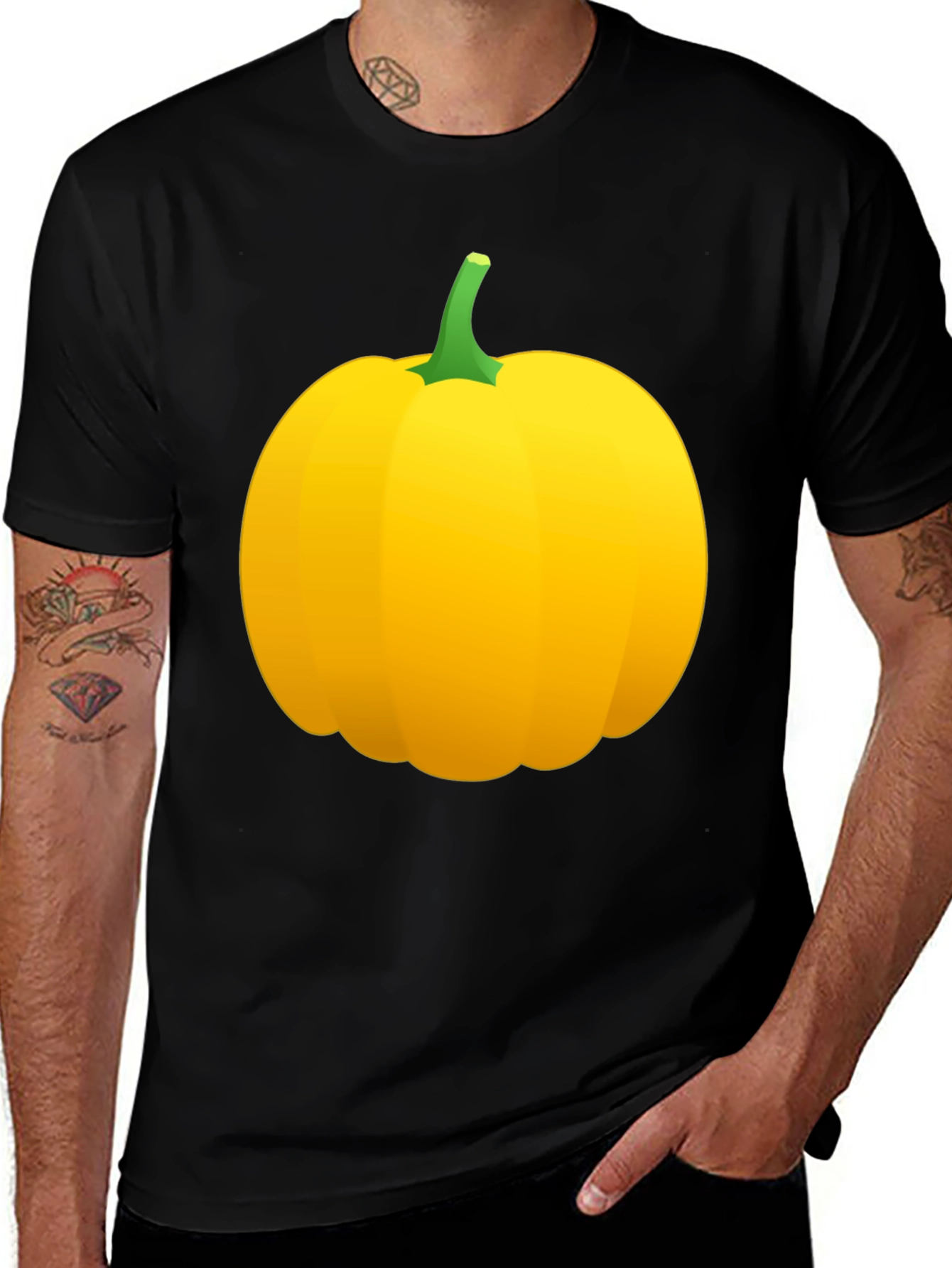 Pumpkin Graphic Tee - Halloween Ready!