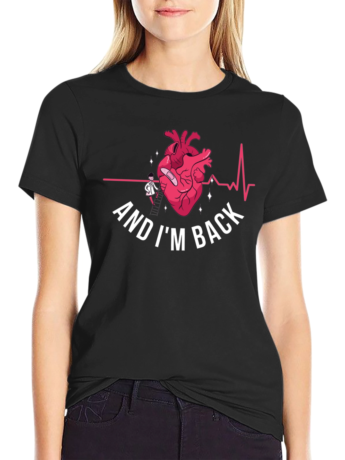 Heart Surgery Recovery T-Shirt - And Im Back