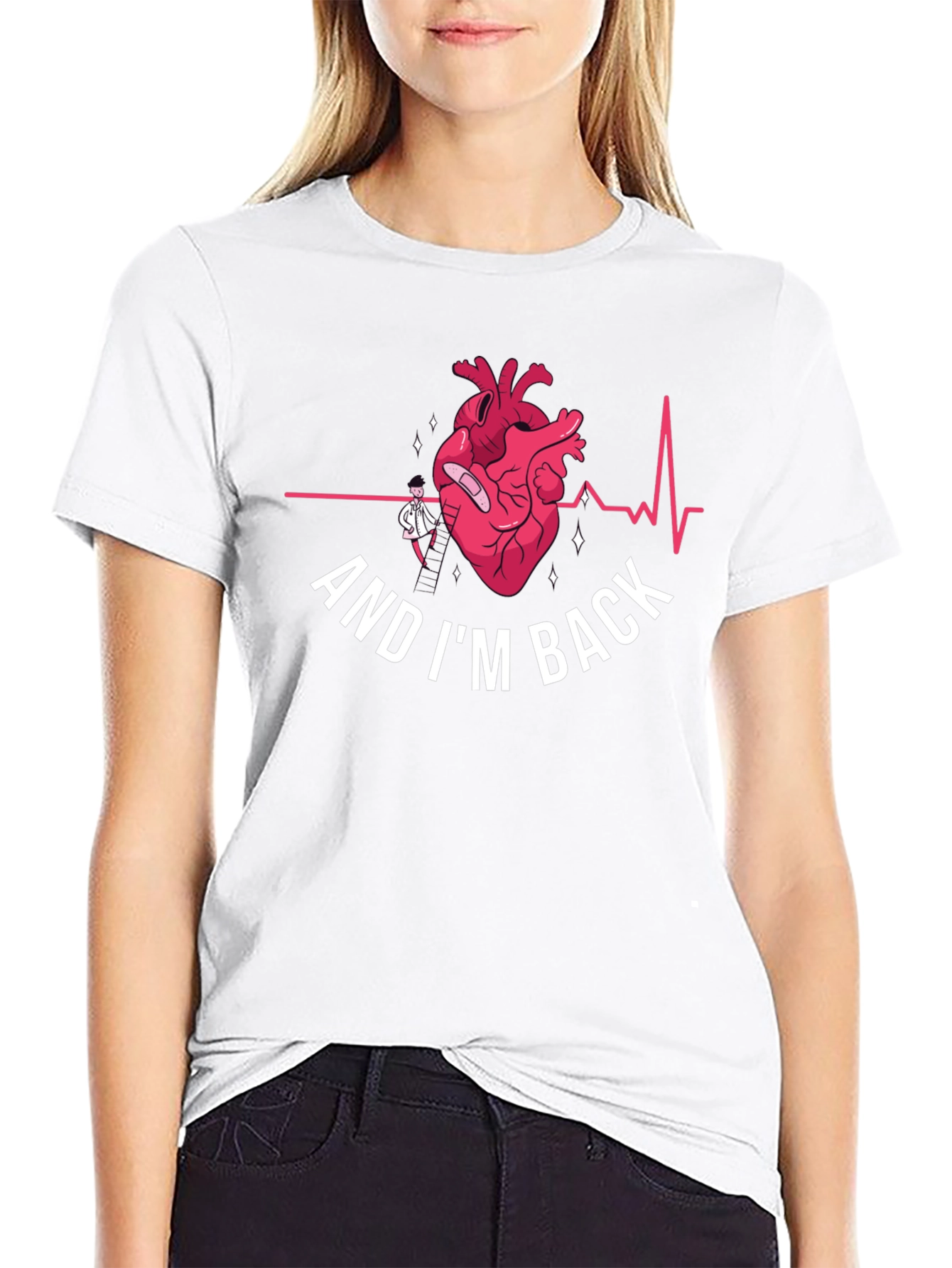 Heart Surgery Recovery T-Shirt - And Im Back