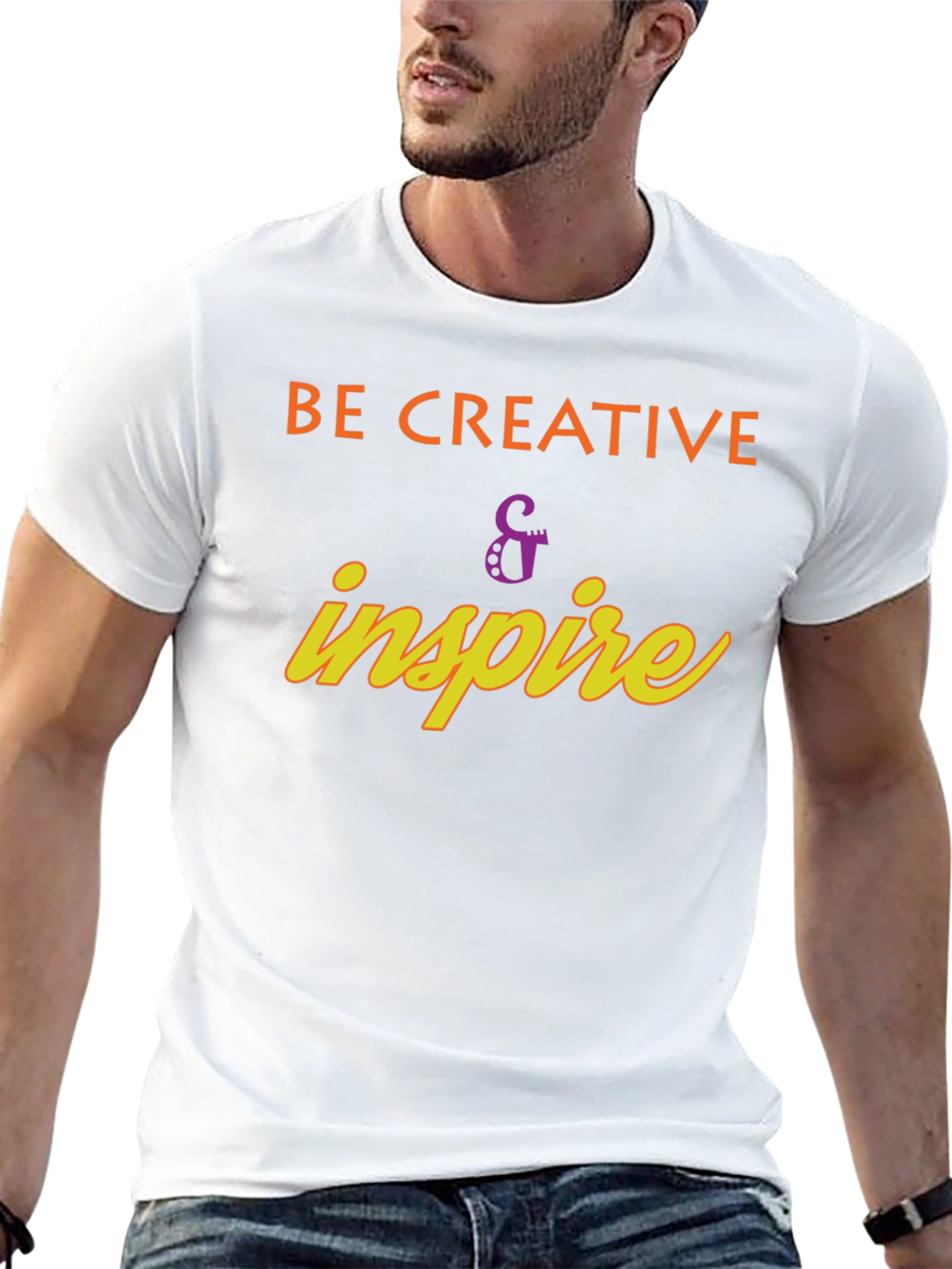 Be Creative & Inspire Graphic T-Shirt