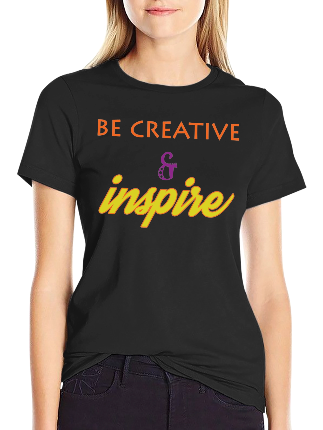Be Creative & Inspire Graphic T-Shirt