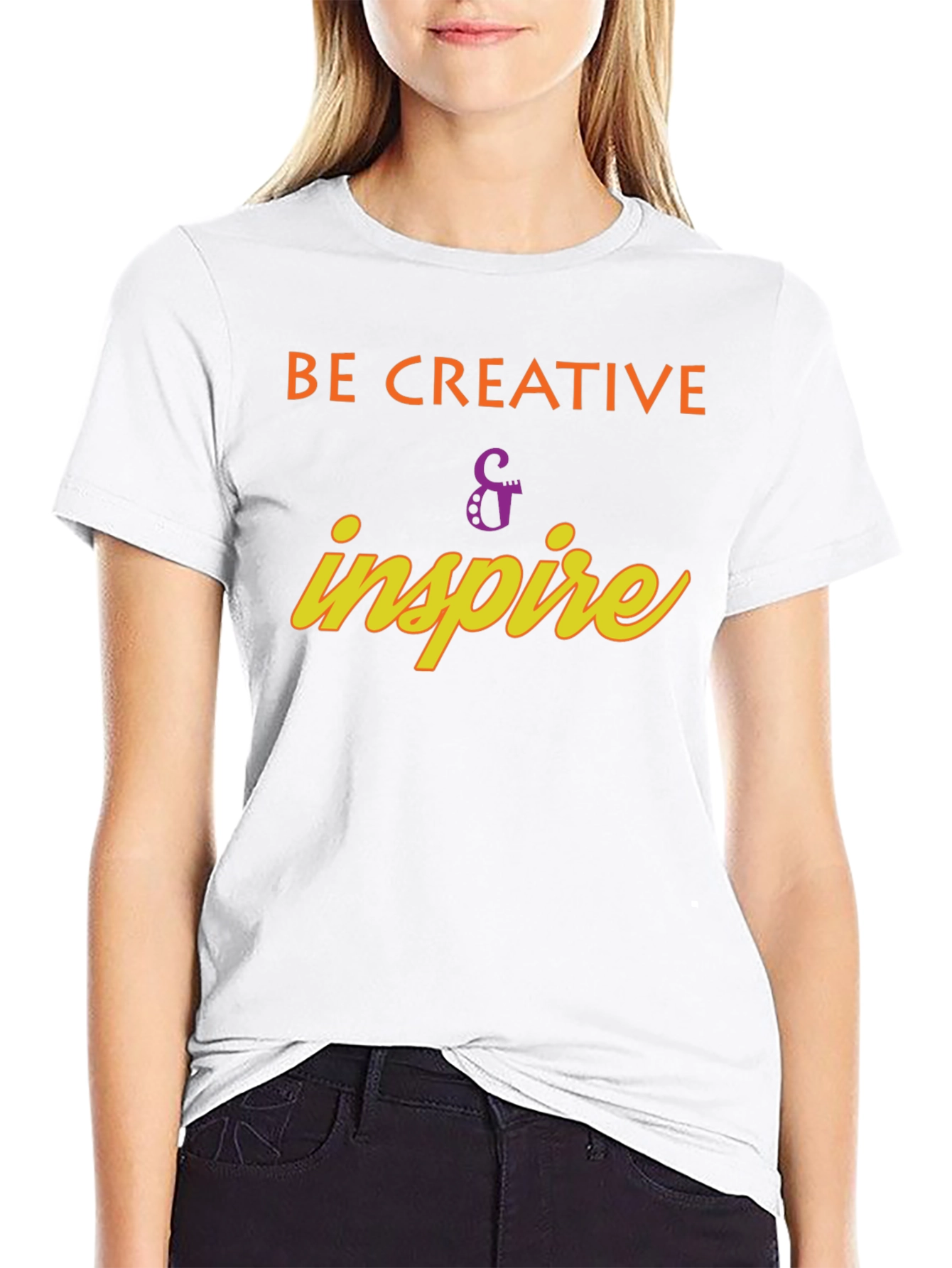 Be Creative & Inspire Graphic T-Shirt
