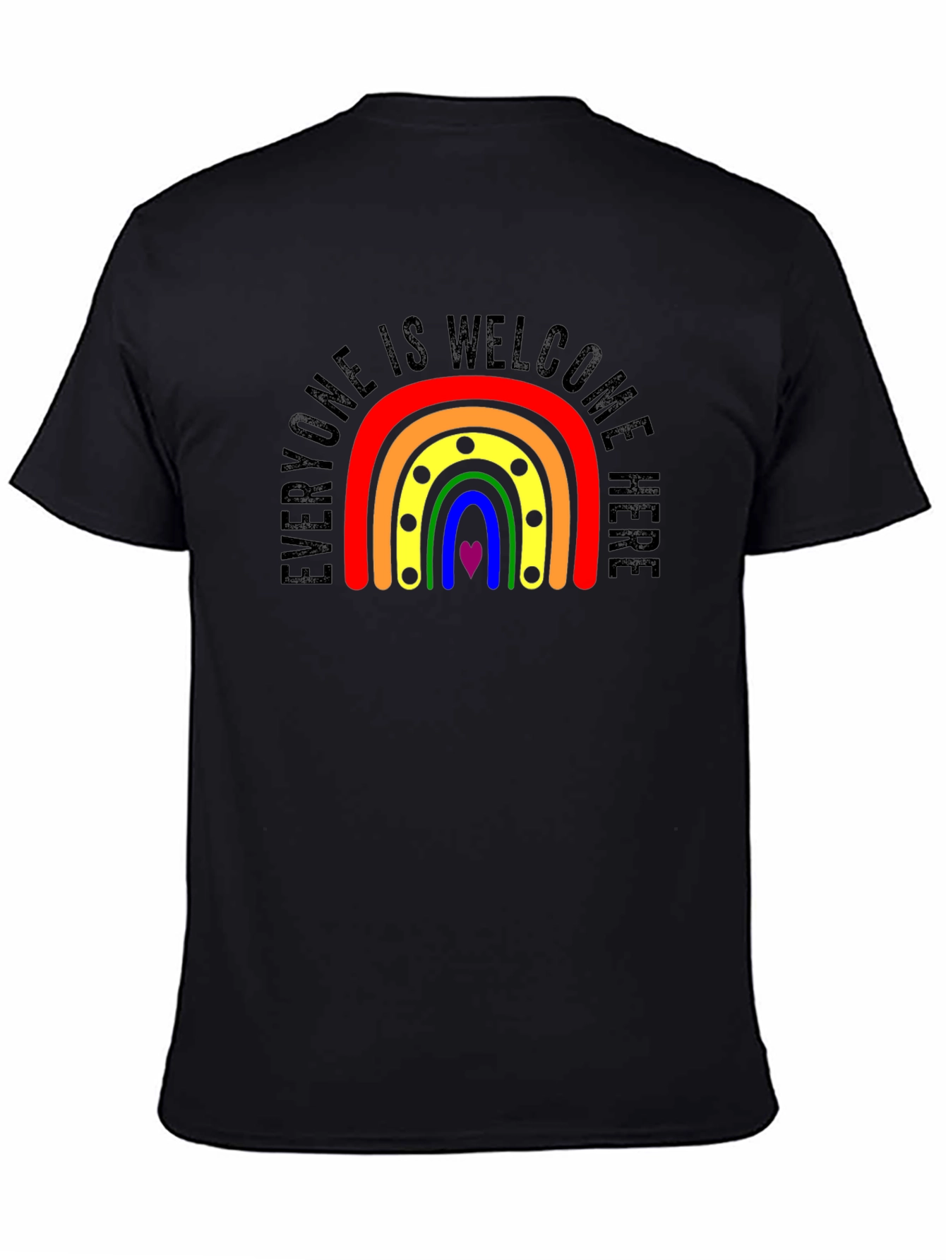 Everyone Welcome Rainbow Pride T-Shirt
